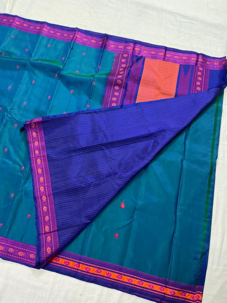 No Zari Kanjivaram Soft Silk