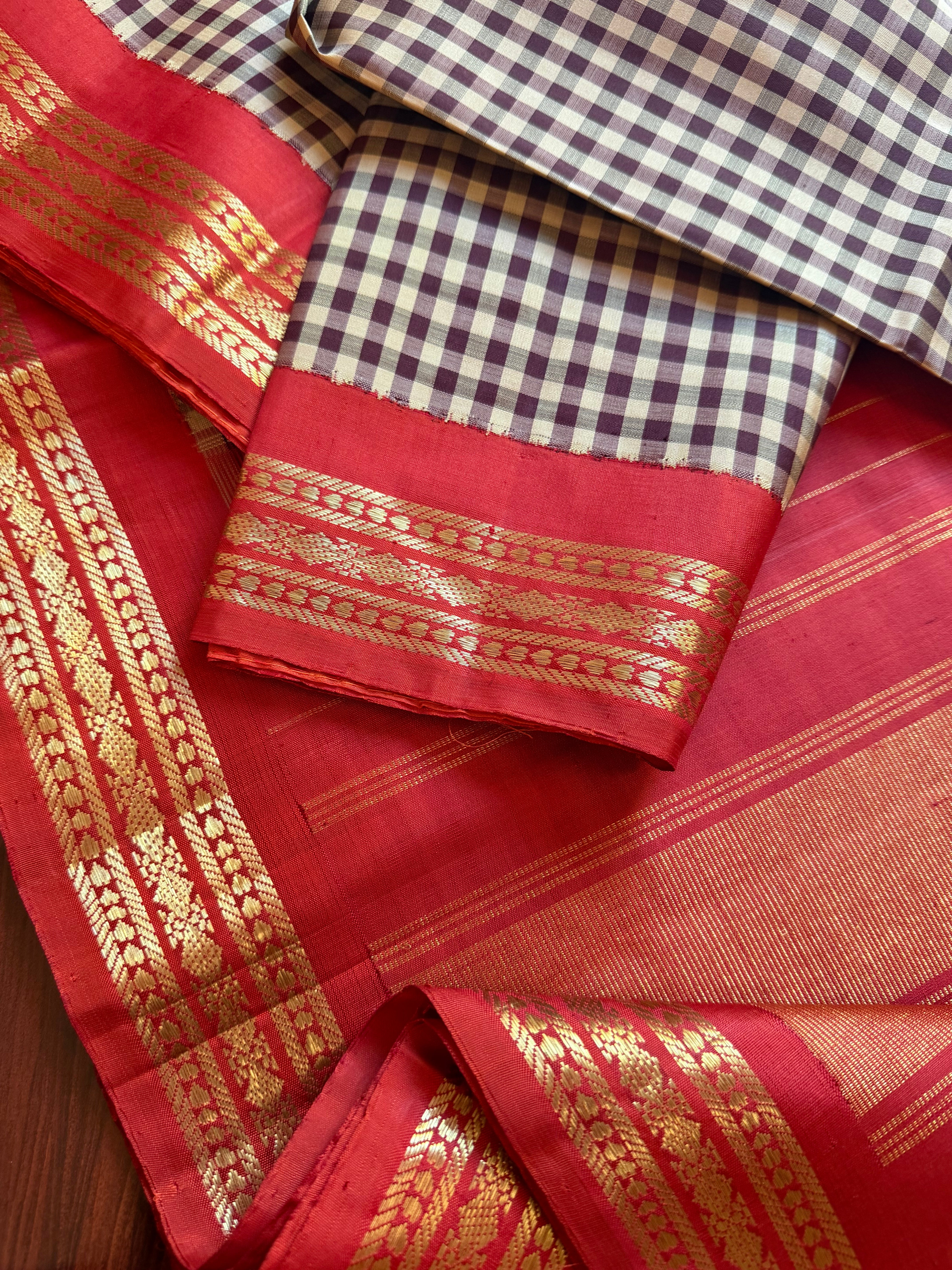 PROJECT KATTAM COLLECTIVE  : Vintage checks