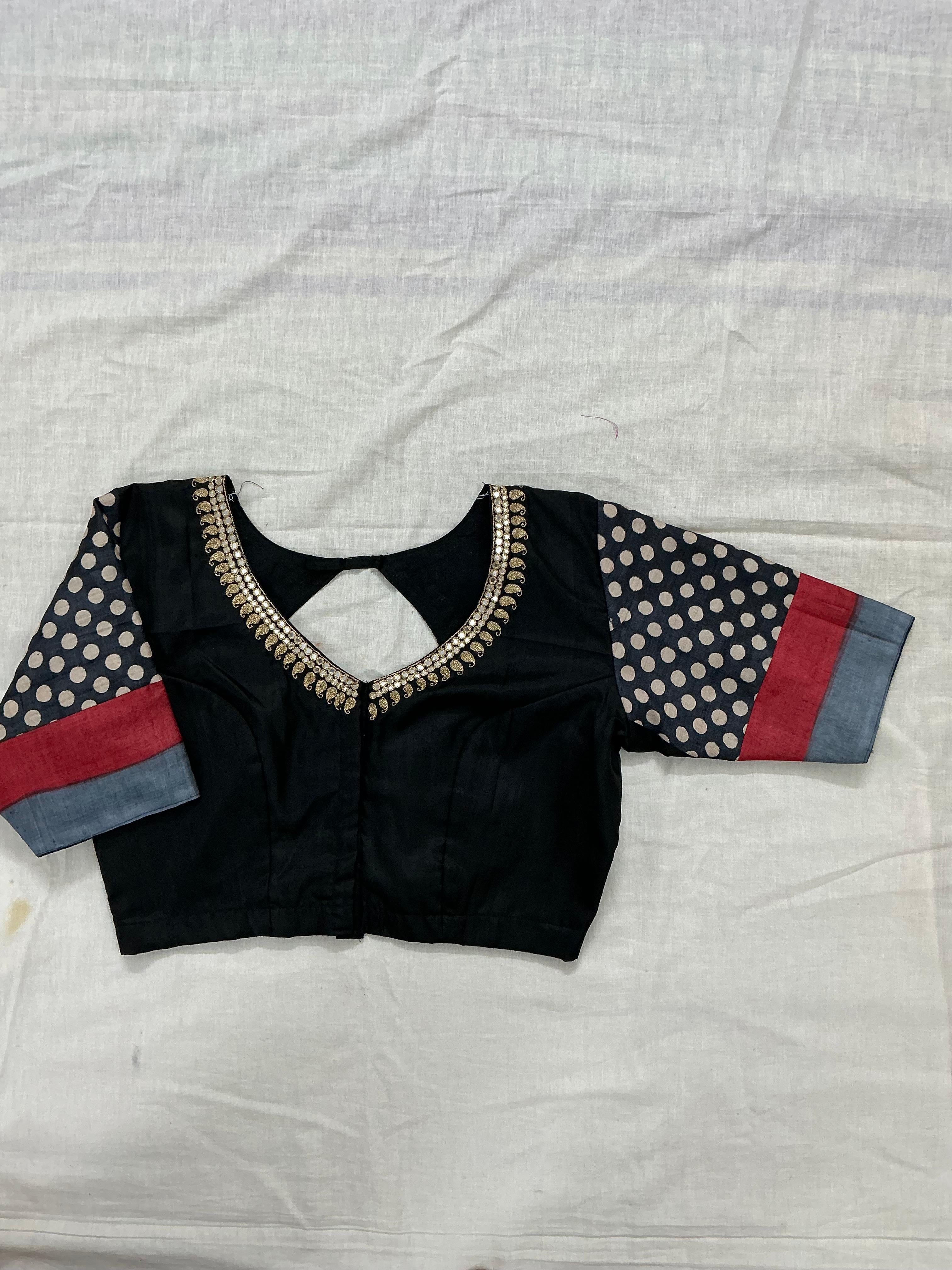 Handcrafted Ready to Wear Blouse - Kanjivaram Silk