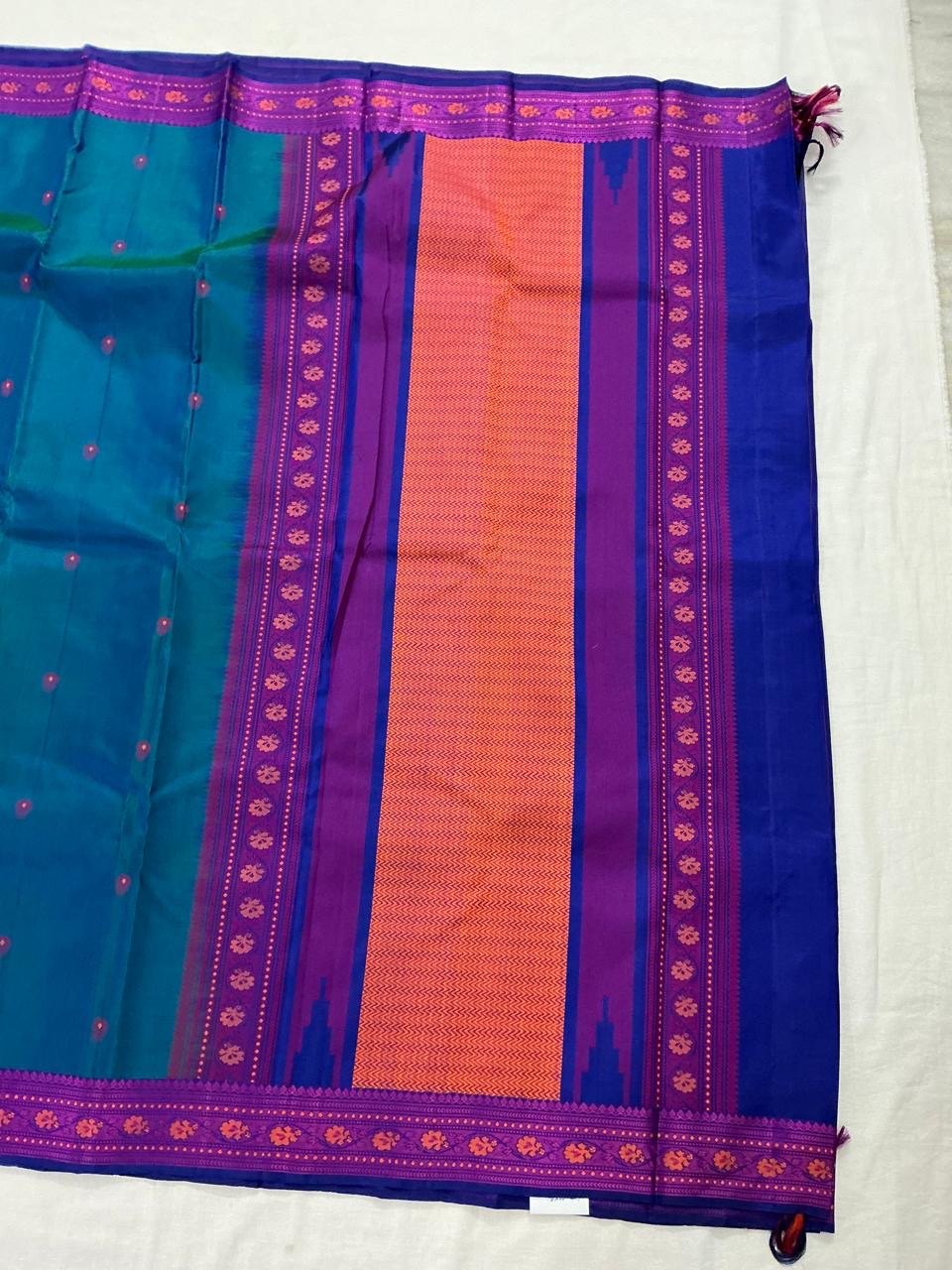 No Zari Kanjivaram Soft Silk