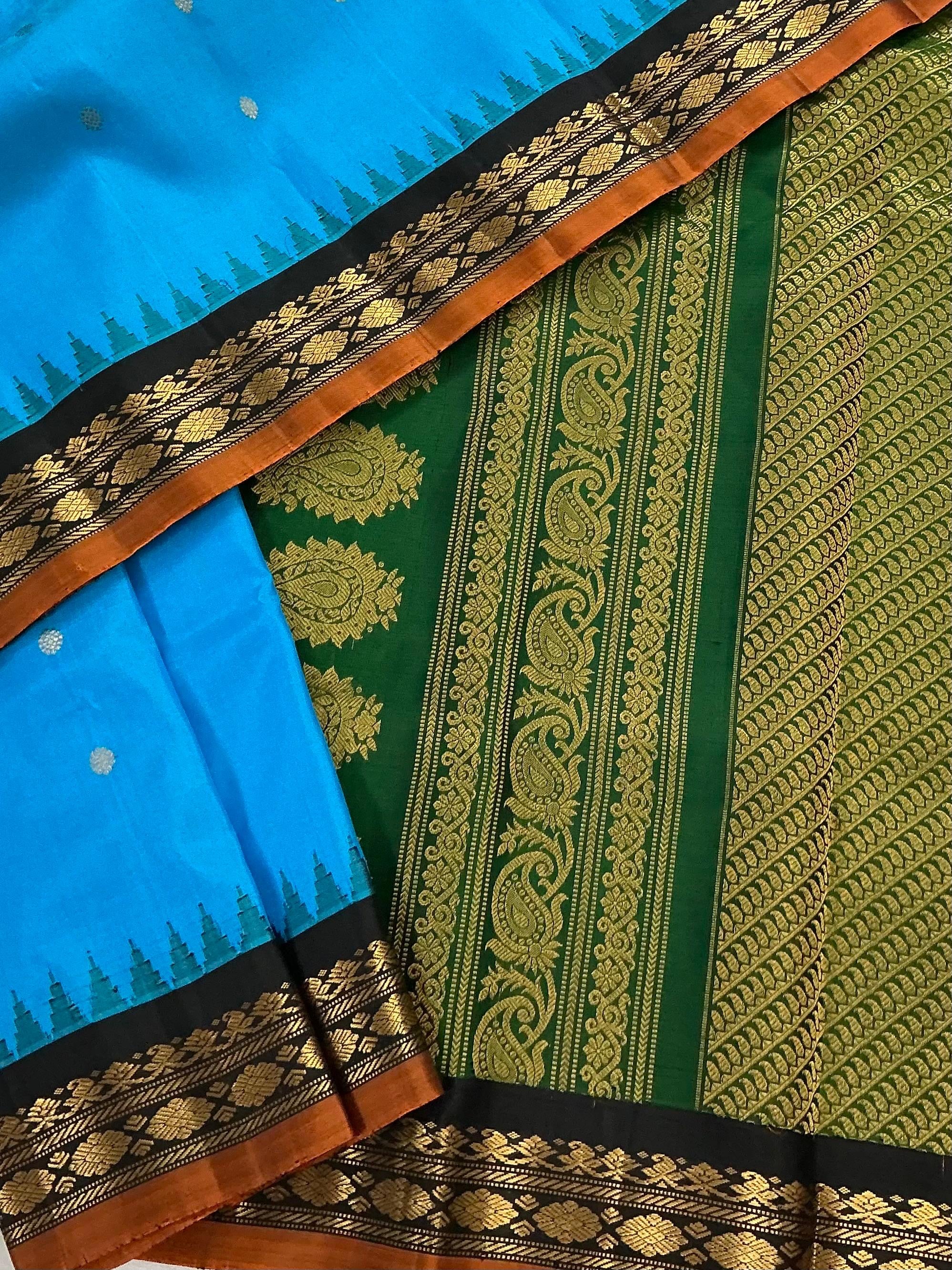 Kuttu Gadwal Silk
