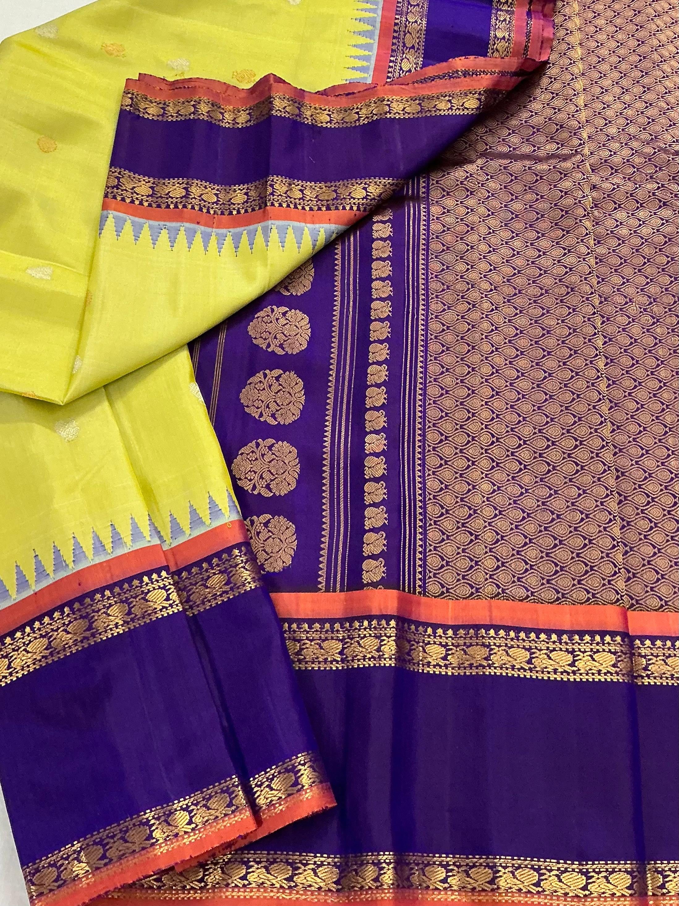 Kuttu Gadwal Silk