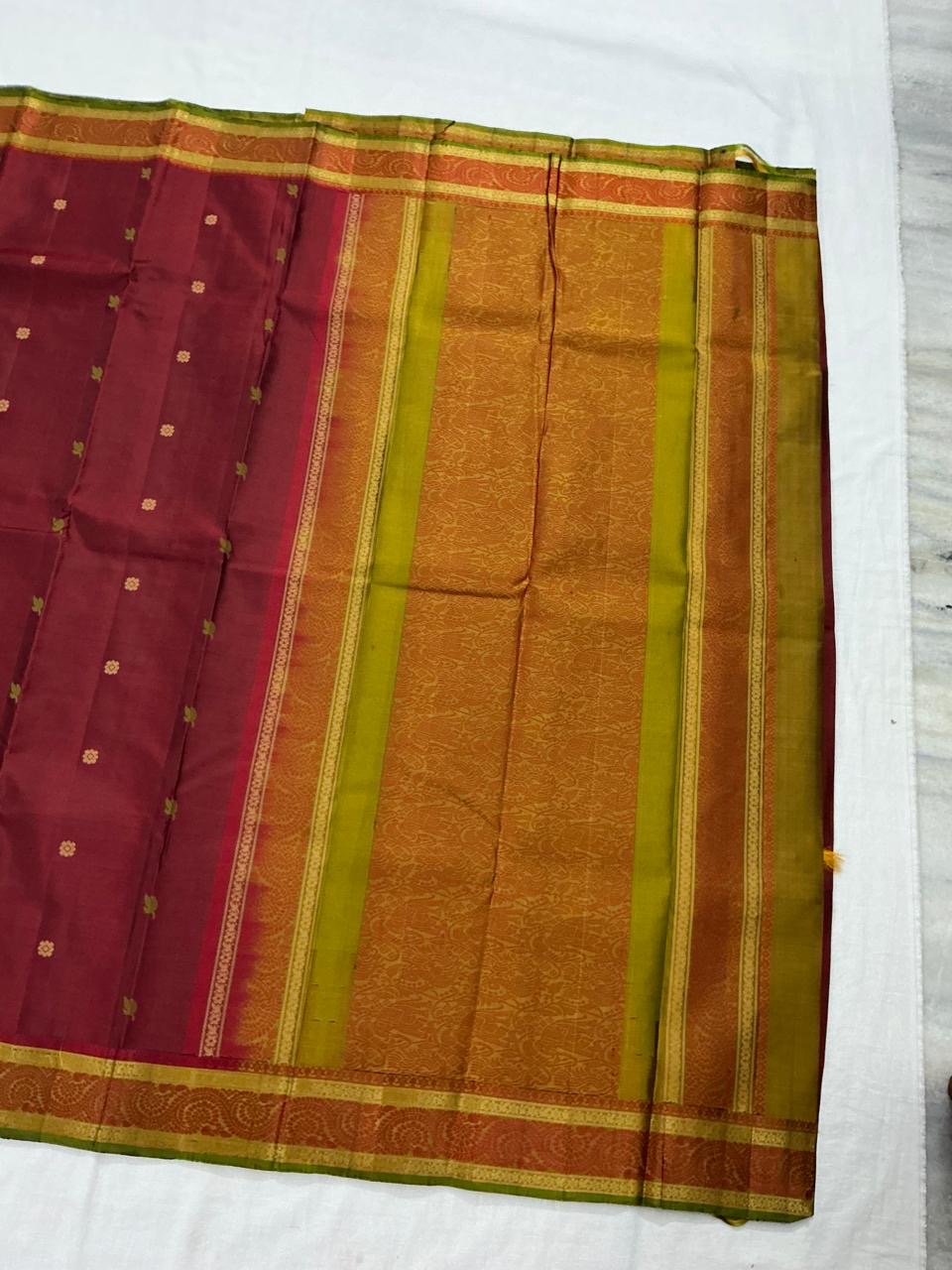 No Zari Kanjivaram Soft Silk