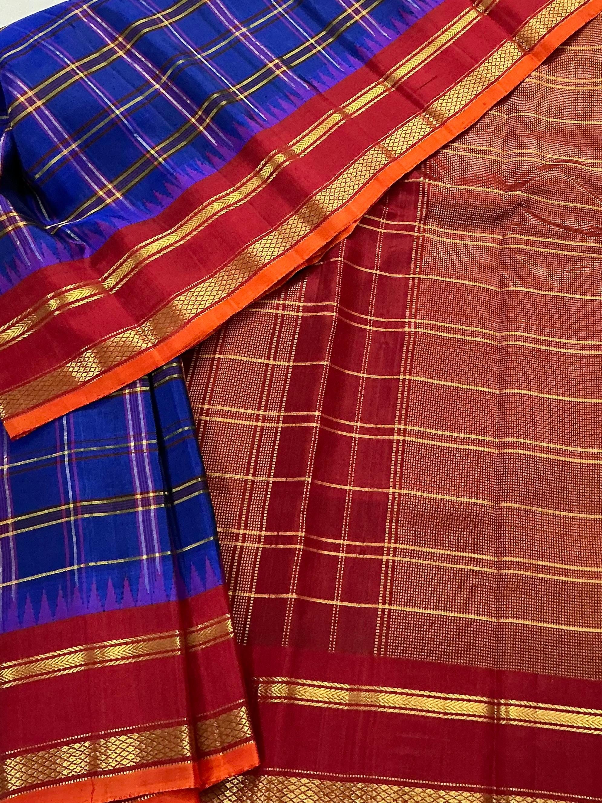 Kuttu Gadwal Silk