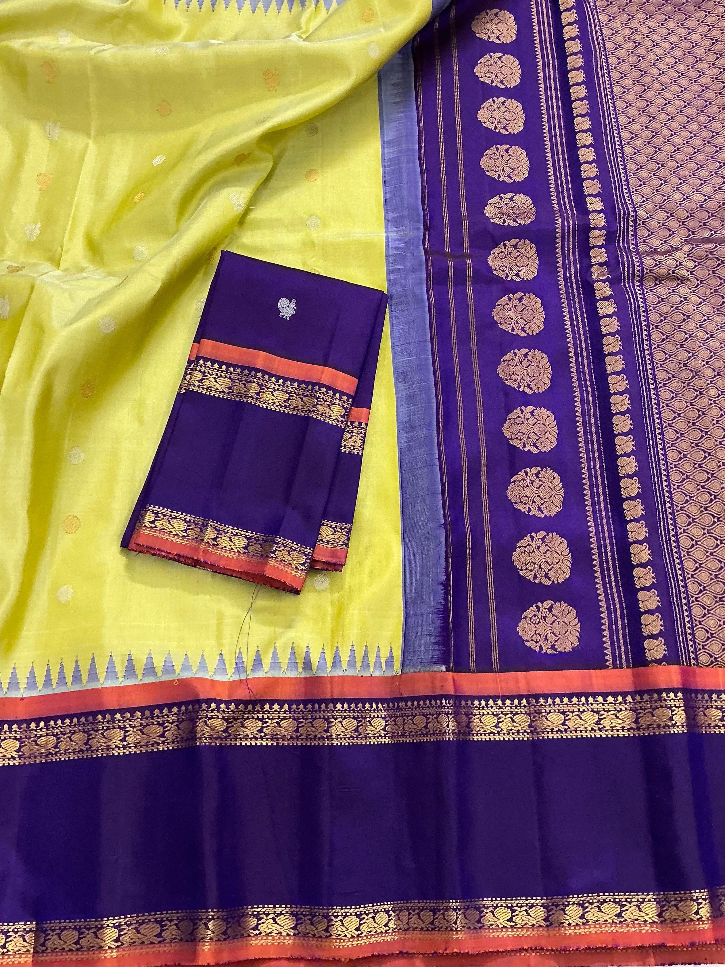 Kuttu Gadwal Silk