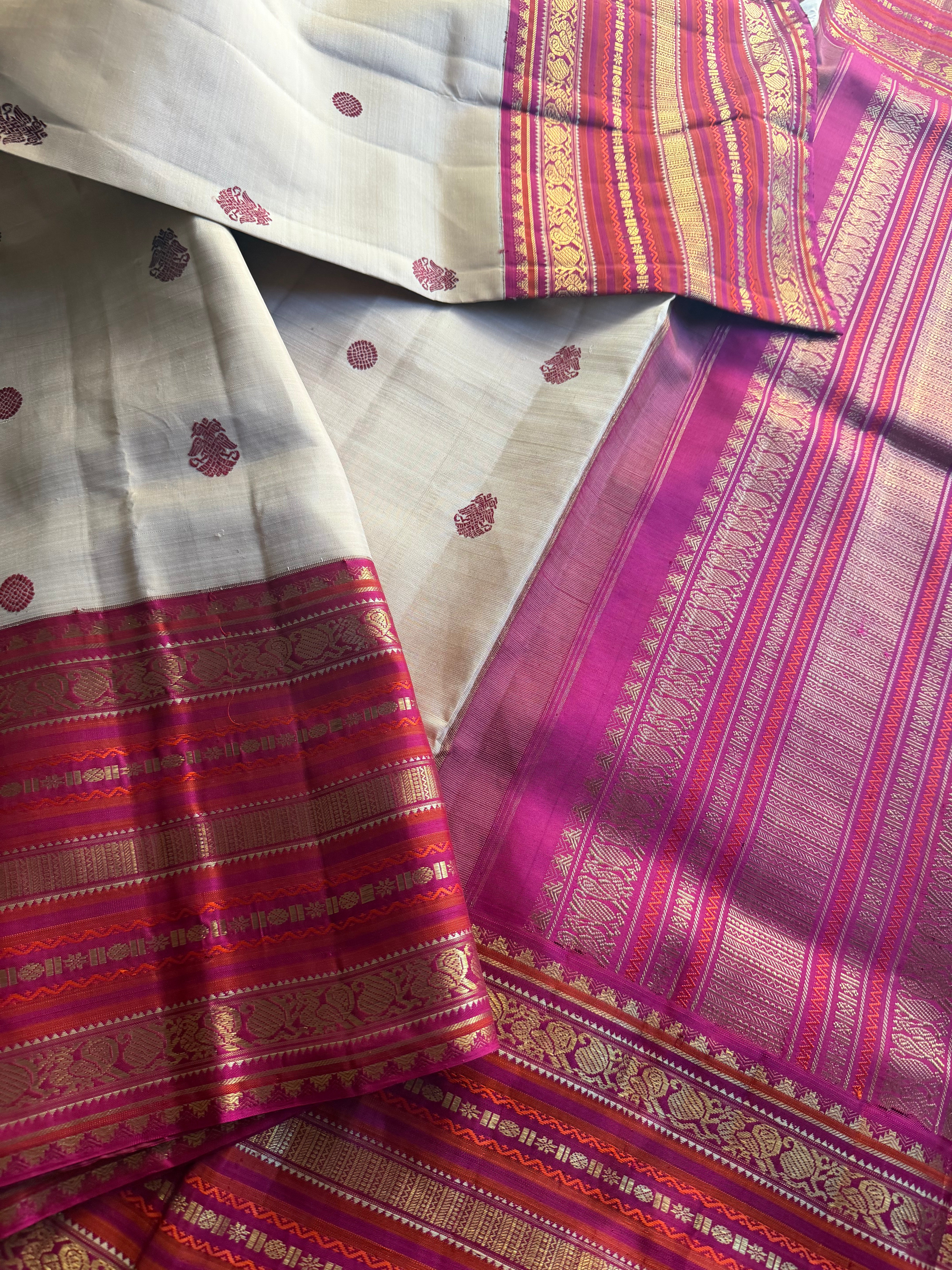 MYTHILI : Vintage Korvai Kanjivaram