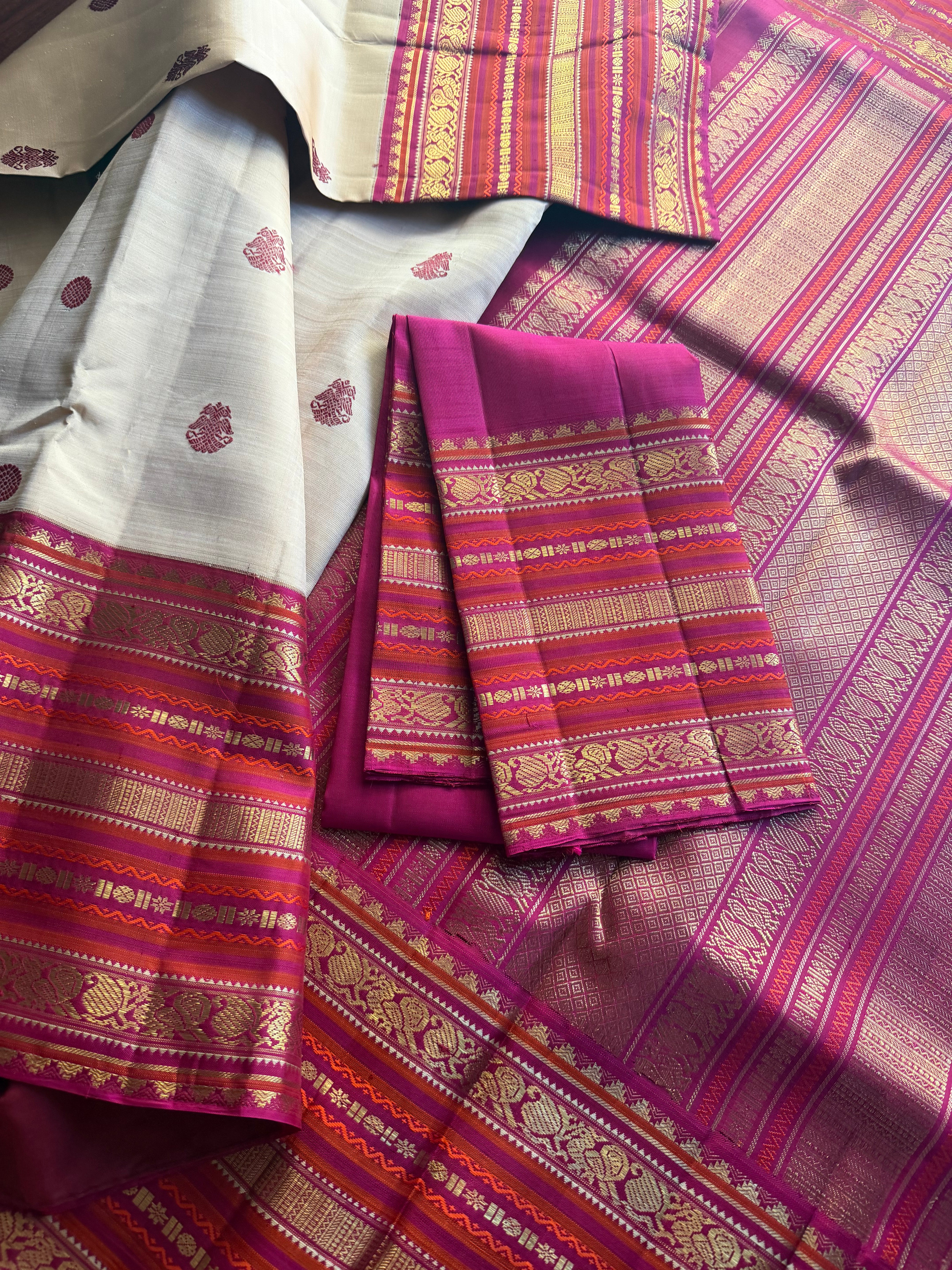 MYTHILI : Vintage Korvai Kanjivaram