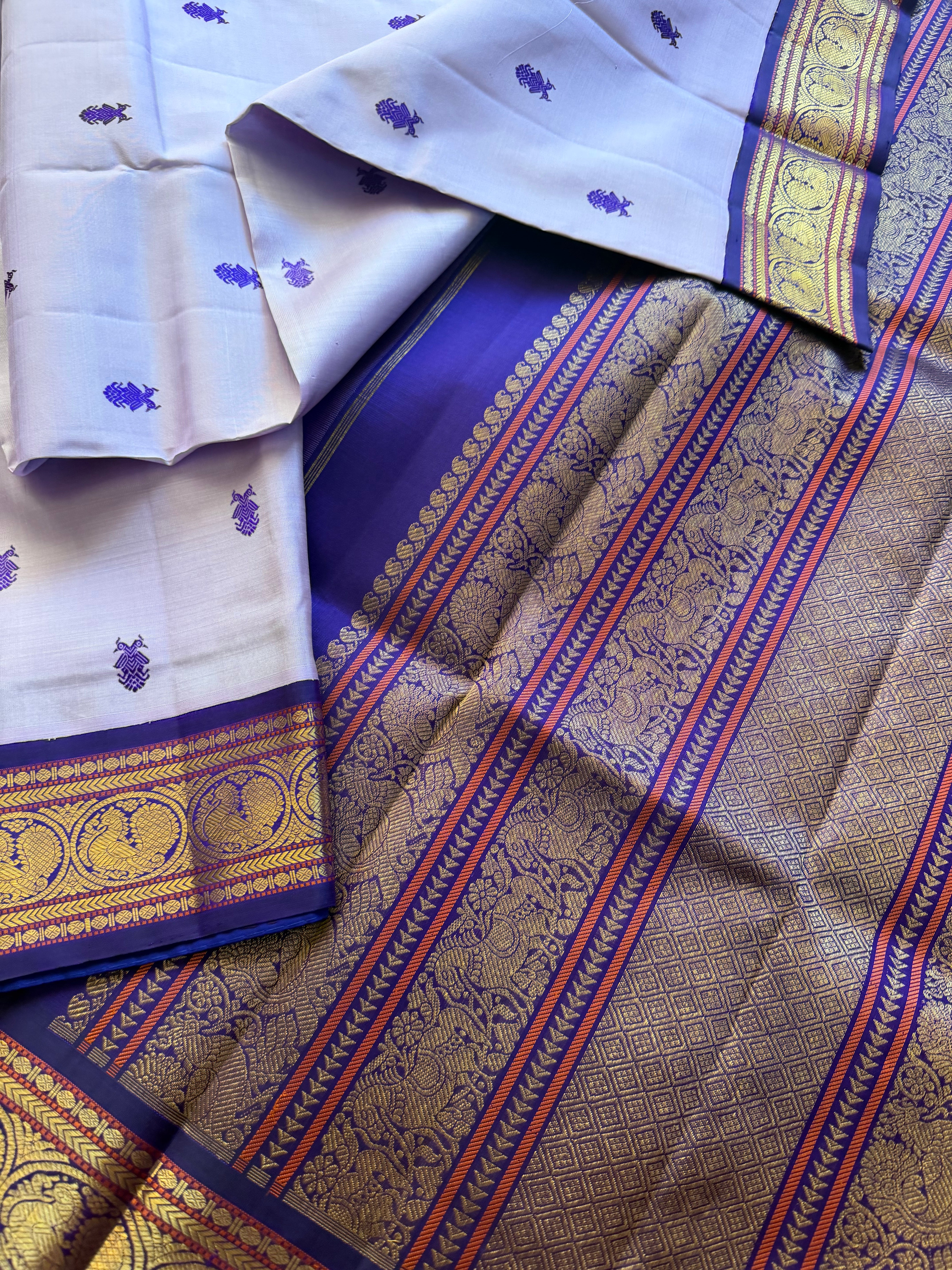 MYTHILI : Vintage Inspired Korvai Kanjivaram