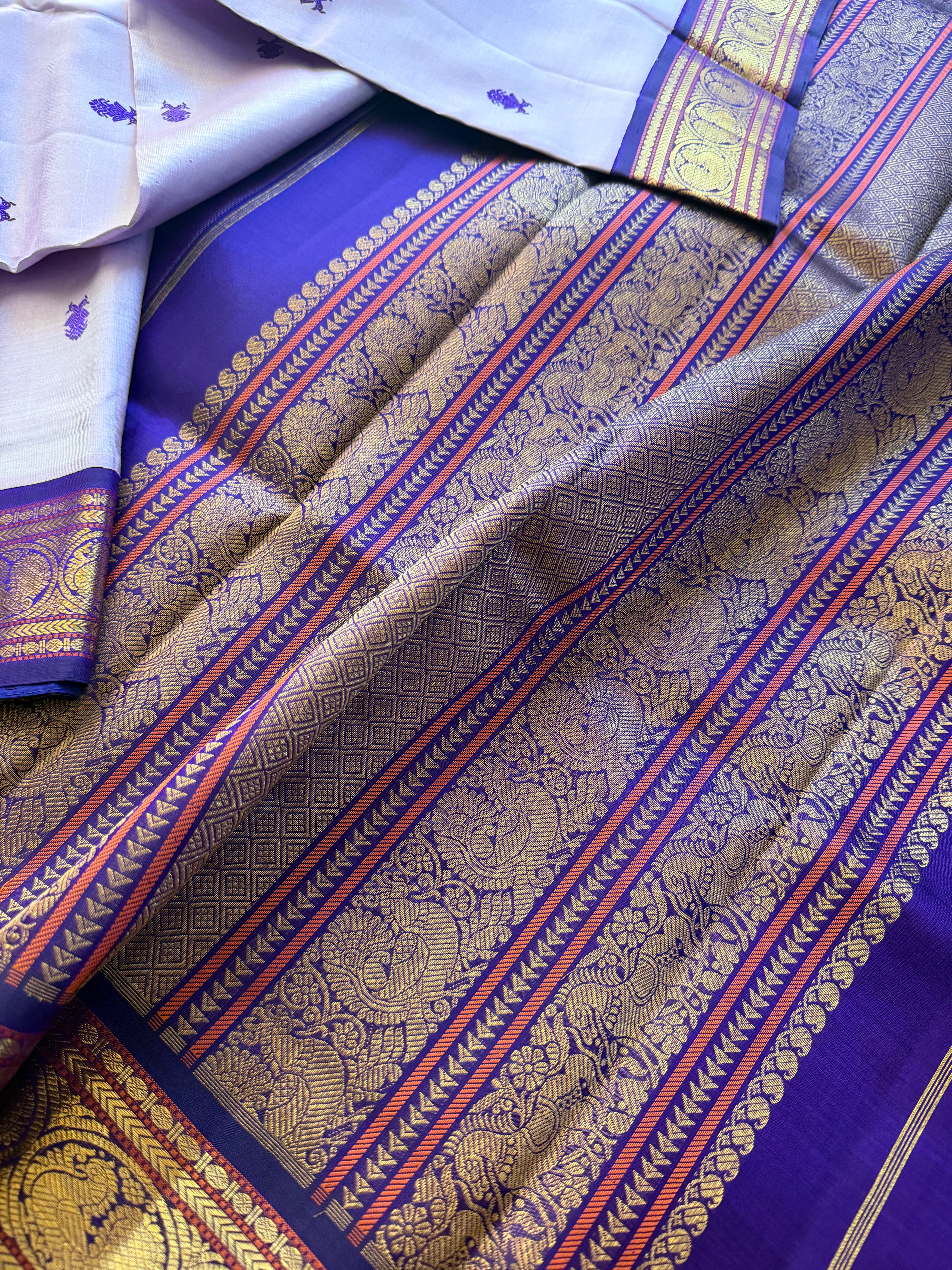 MYTHILI : Vintage Inspired Korvai Kanjivaram