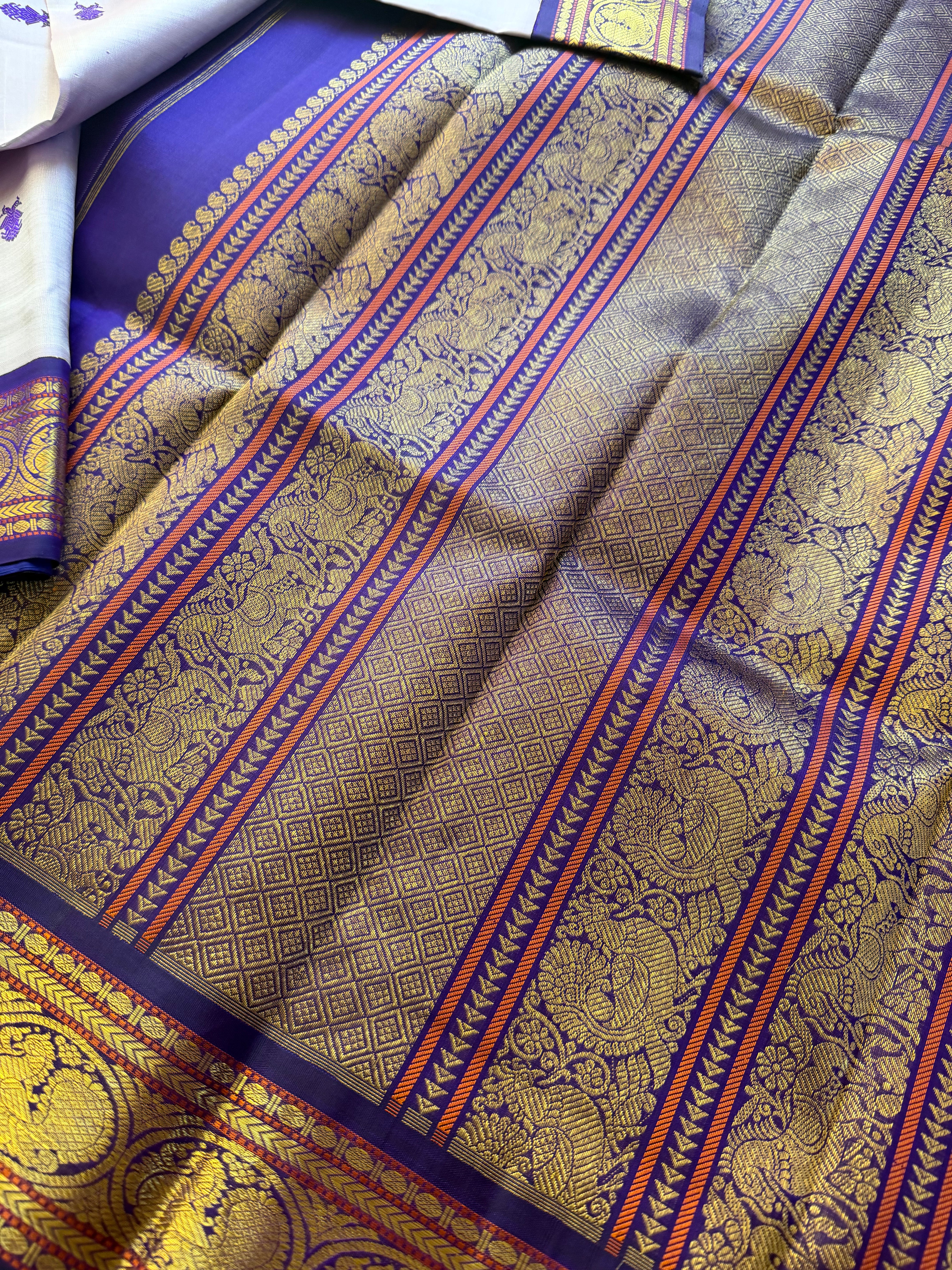 MYTHILI : Vintage Inspired Korvai Kanjivaram