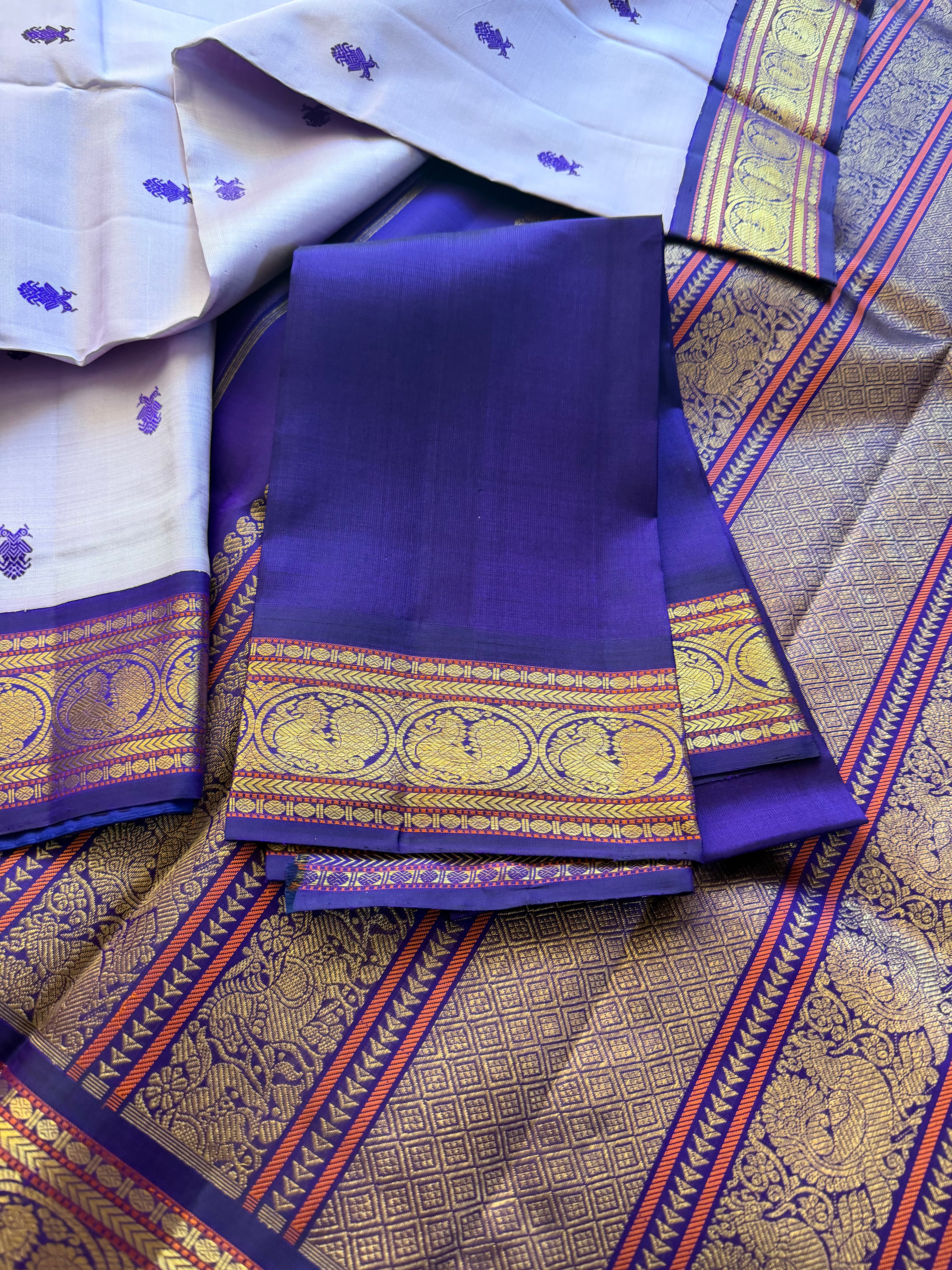 MYTHILI : Vintage Inspired Korvai Kanjivaram