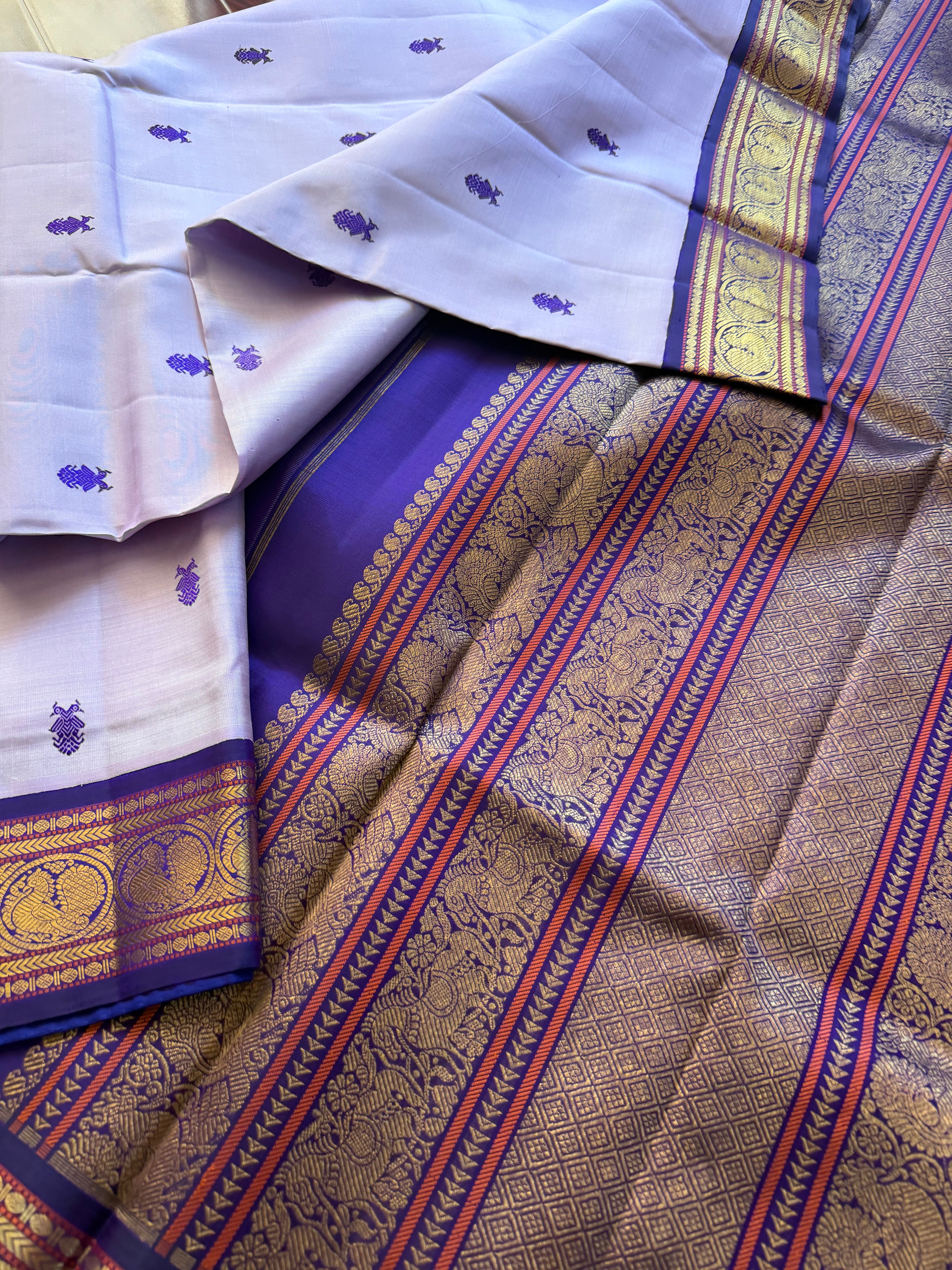 MYTHILI : Vintage Inspired Korvai Kanjivaram