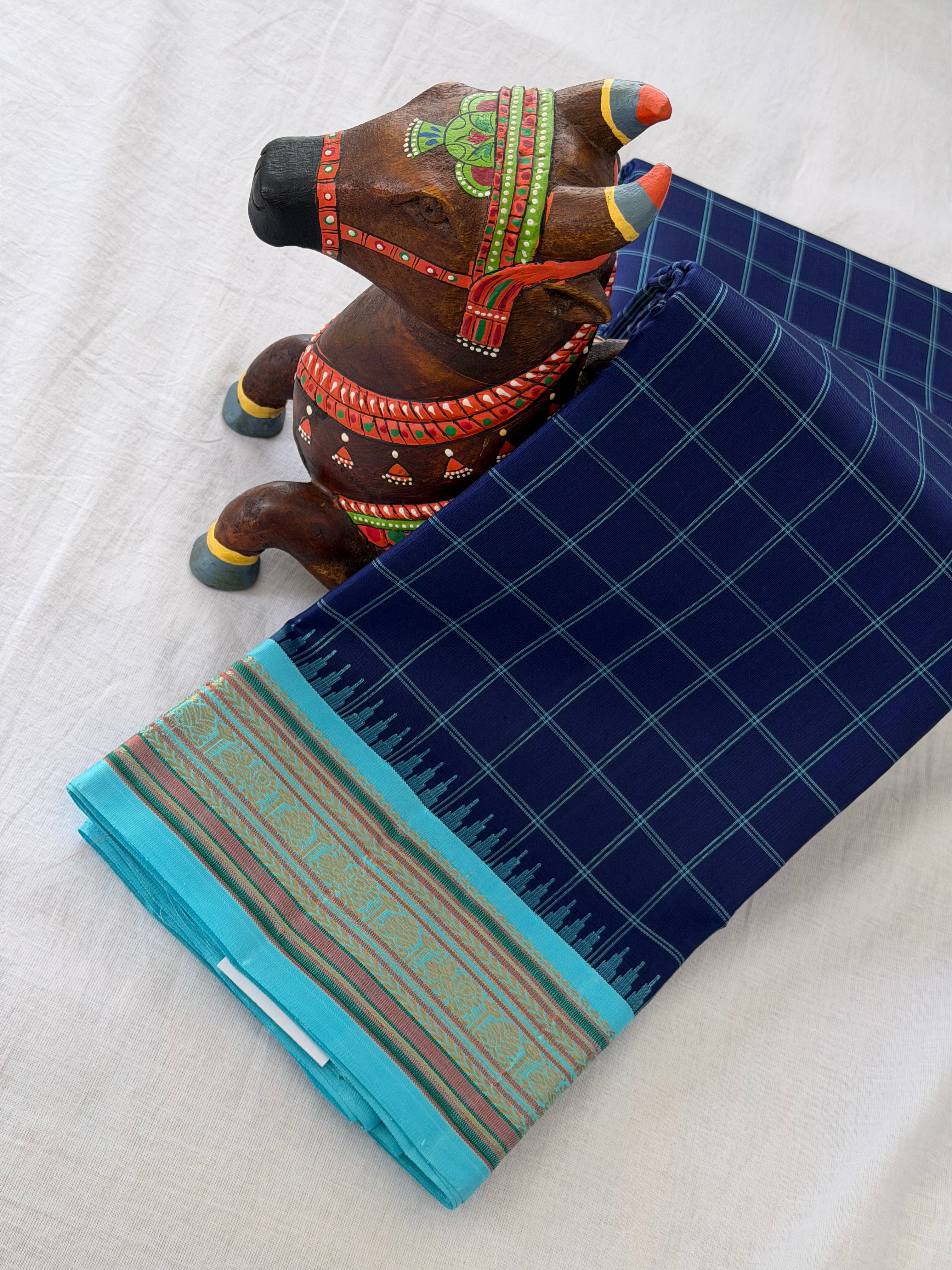PROJECT KATTAM COLLECTIVE  : Kattam Korvai Kanjivaram Silk