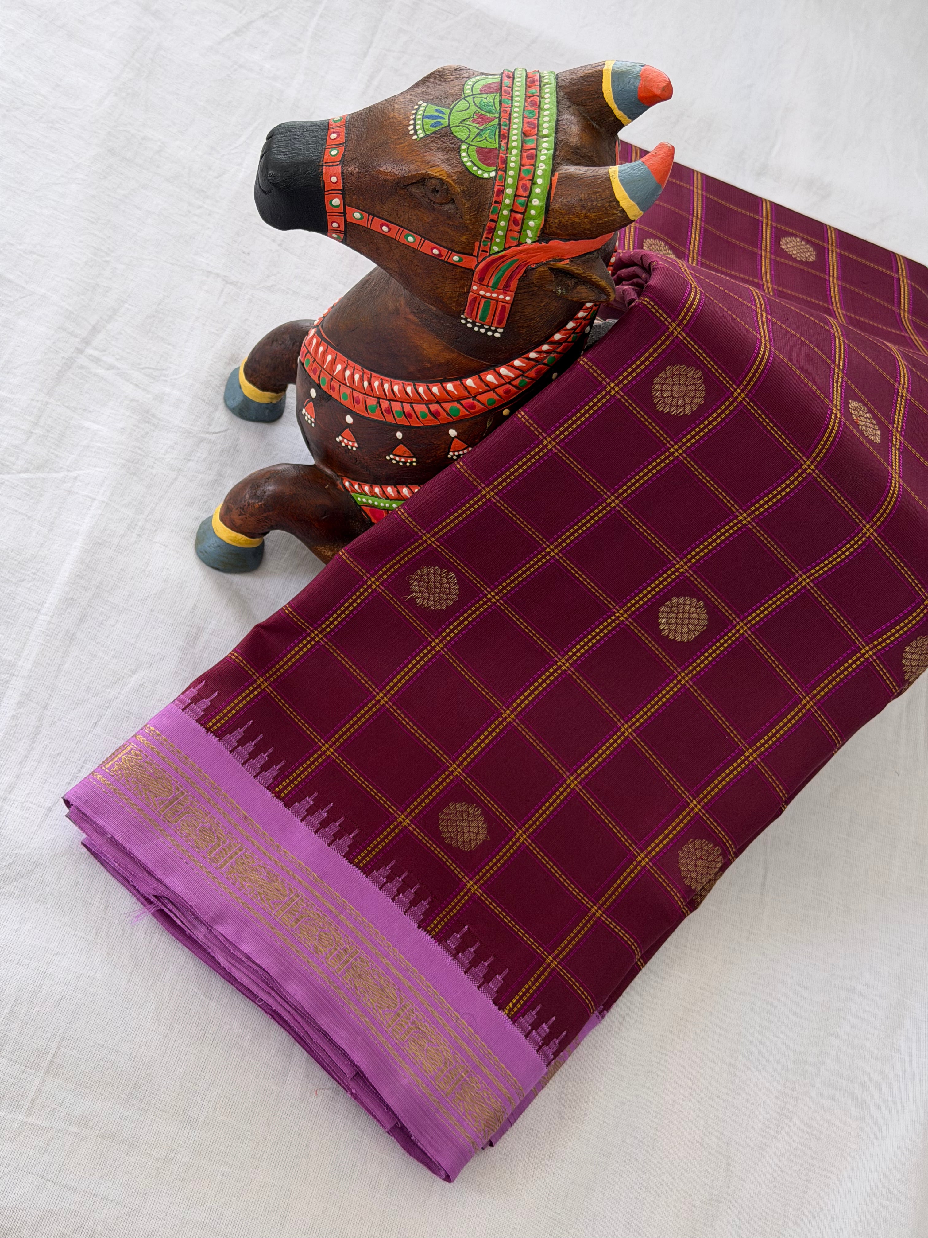 PROJECT KATTAM COLLECTIVE  : Kattam Korvai Kanjivaram Silk