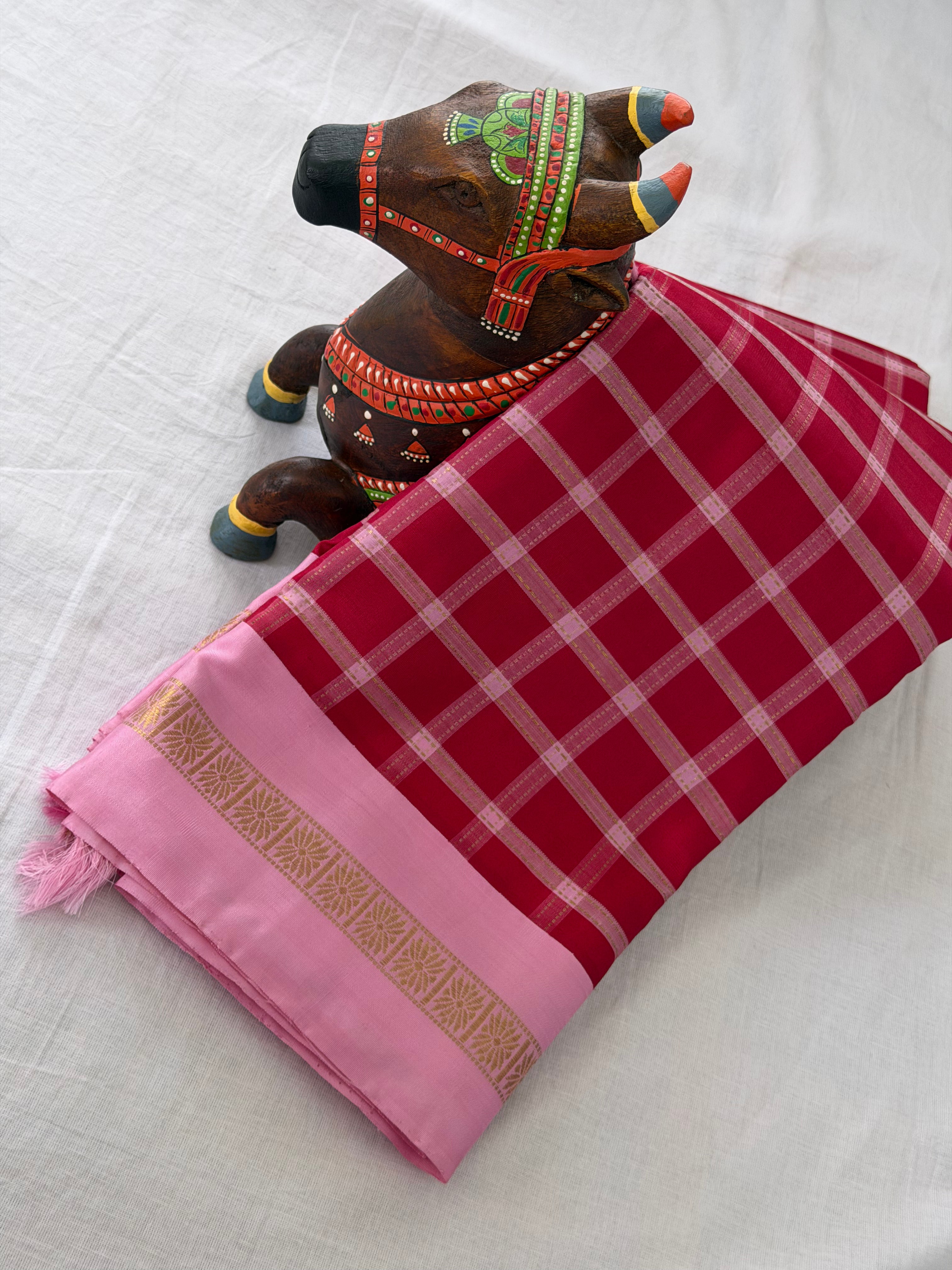 PROJECT KATTAM COLLECTIVE  : Kattam Korvai Kanjivaram Silk
