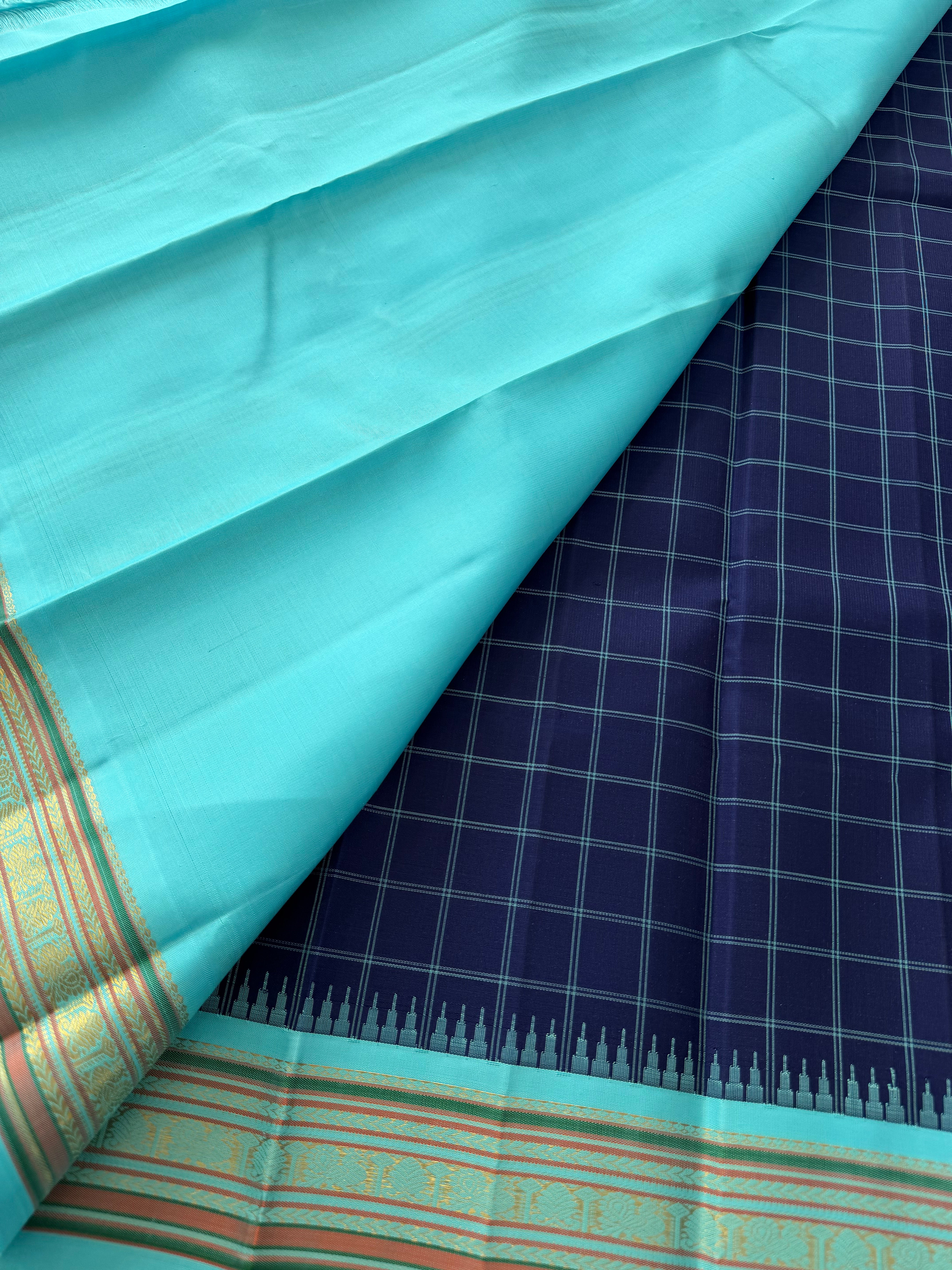 PROJECT KATTAM COLLECTIVE  : Kattam Korvai Kanjivaram Silk