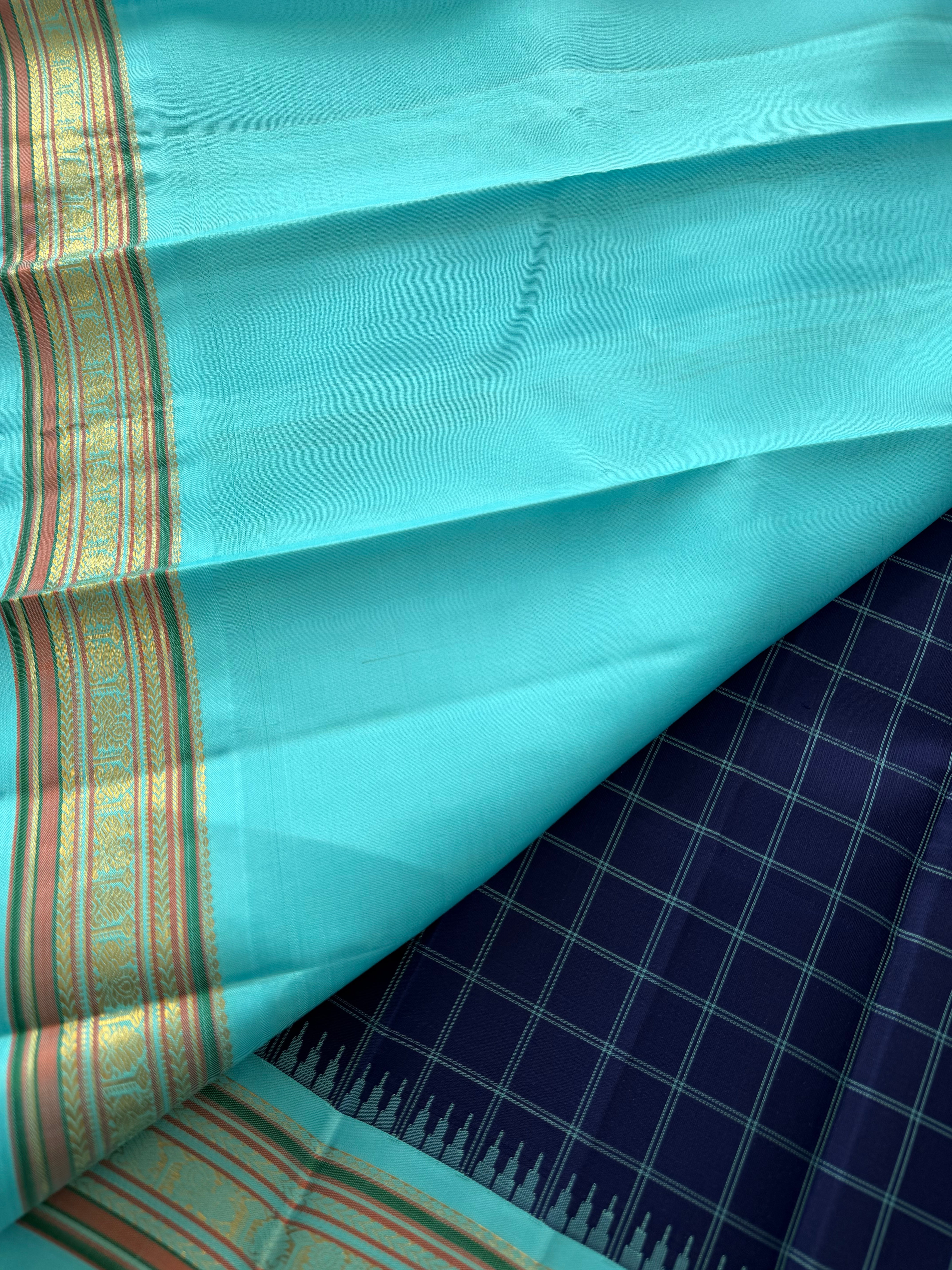 PROJECT KATTAM COLLECTIVE  : Kattam Korvai Kanjivaram Silk