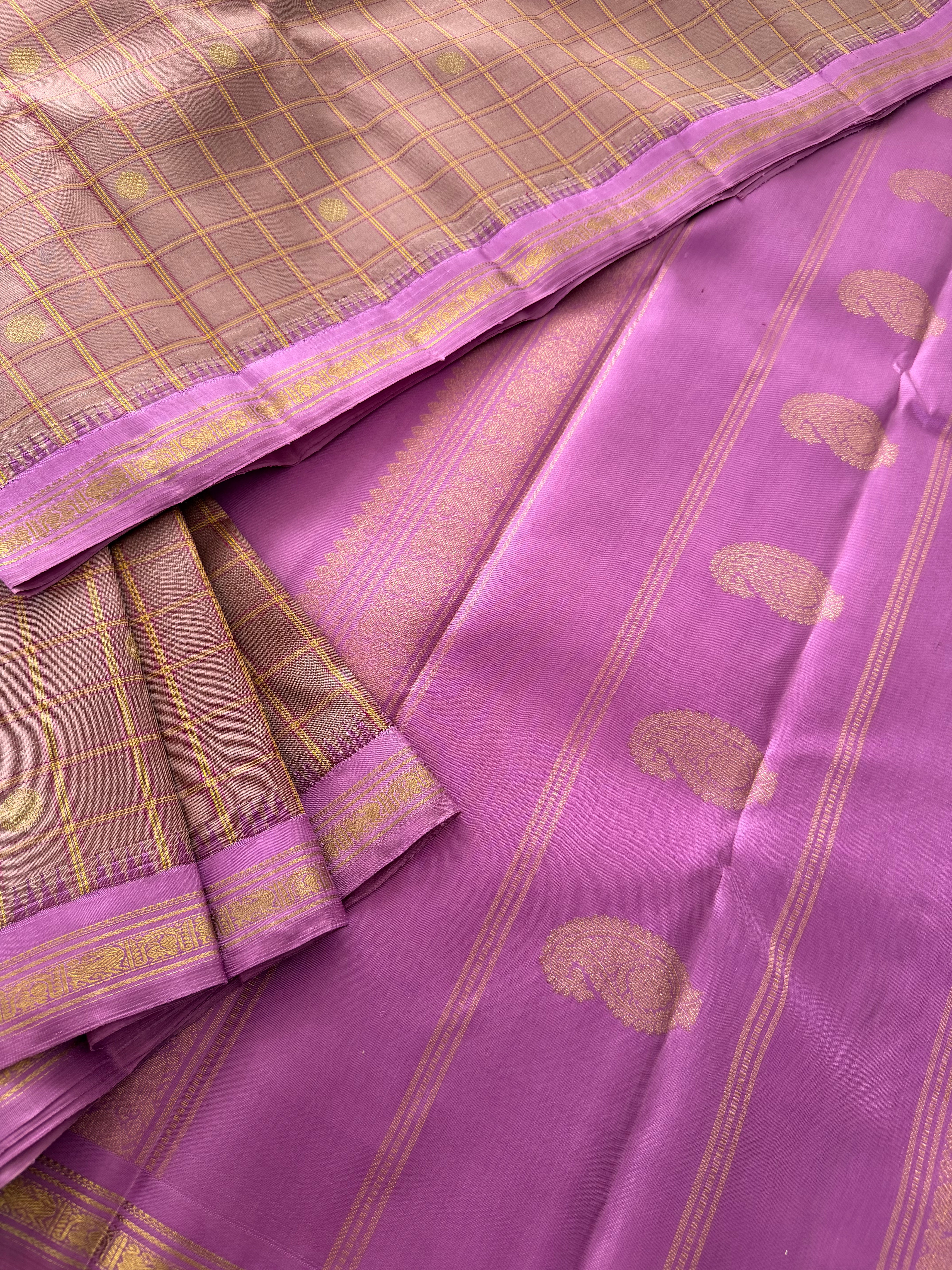 PROJECT KATTAM COLLECTIVE  : Kattam Korvai Kanjivaram Silk