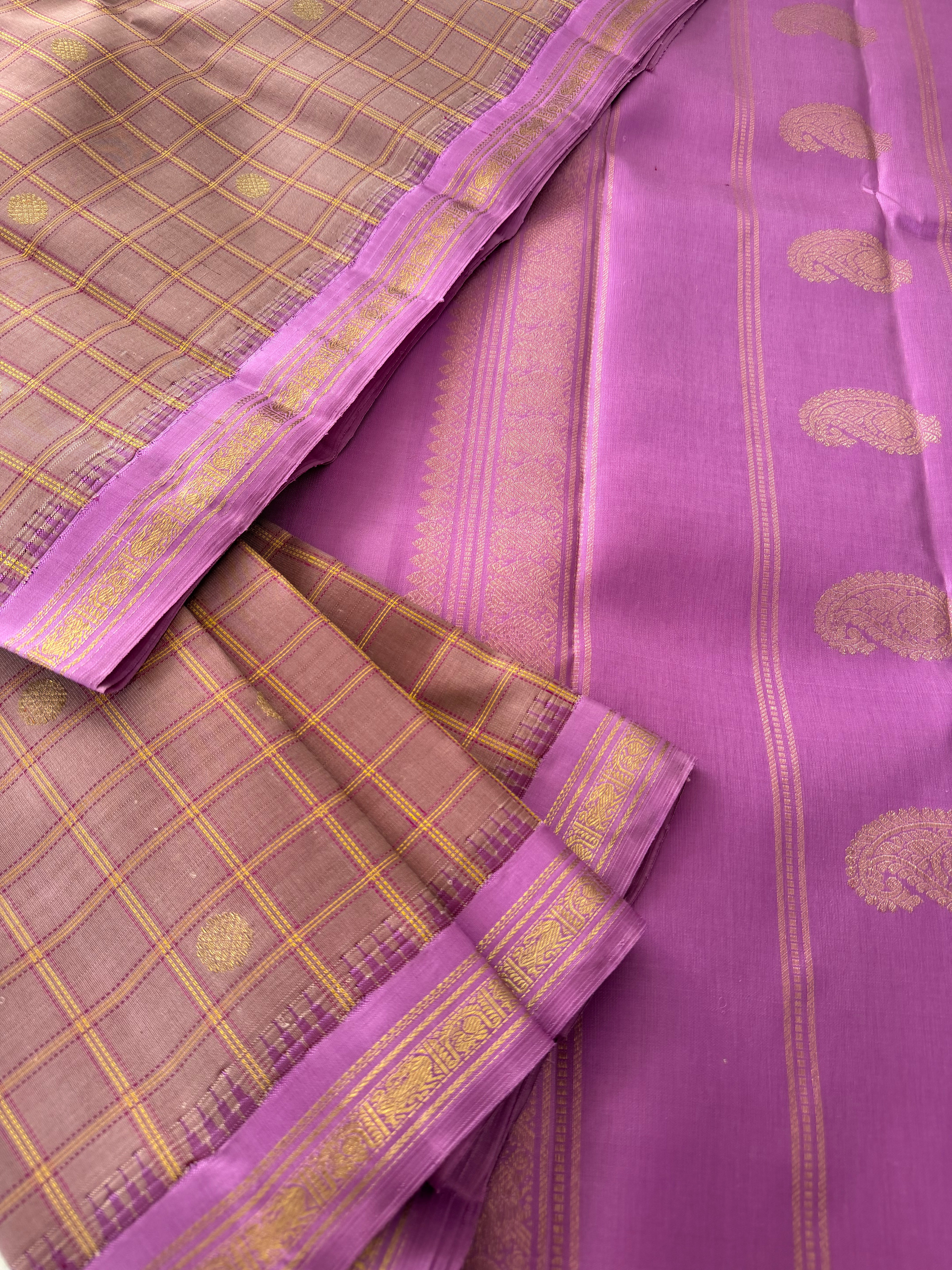 PROJECT KATTAM COLLECTIVE  : Kattam Korvai Kanjivaram Silk