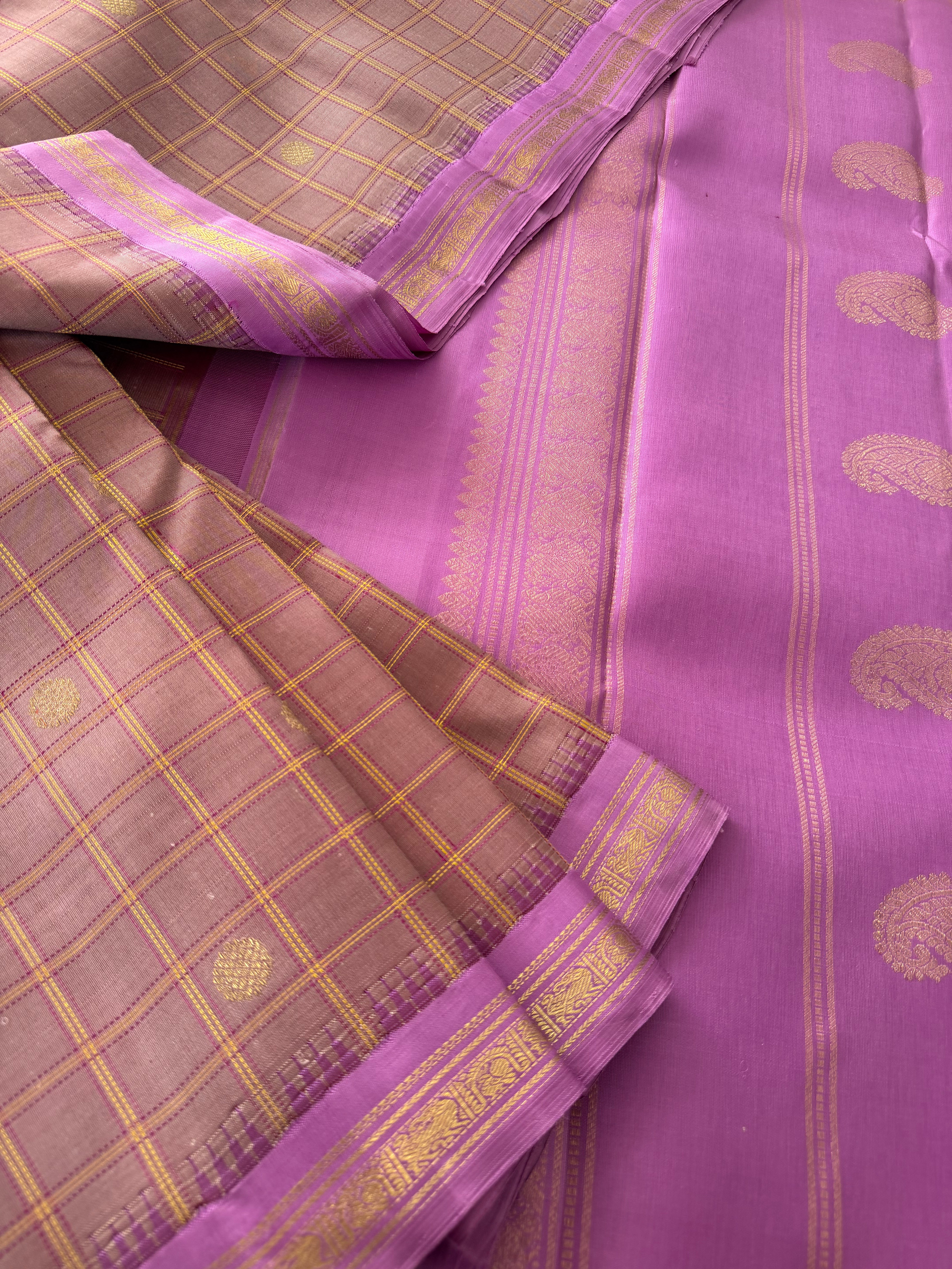 PROJECT KATTAM COLLECTIVE  : Kattam Korvai Kanjivaram Silk
