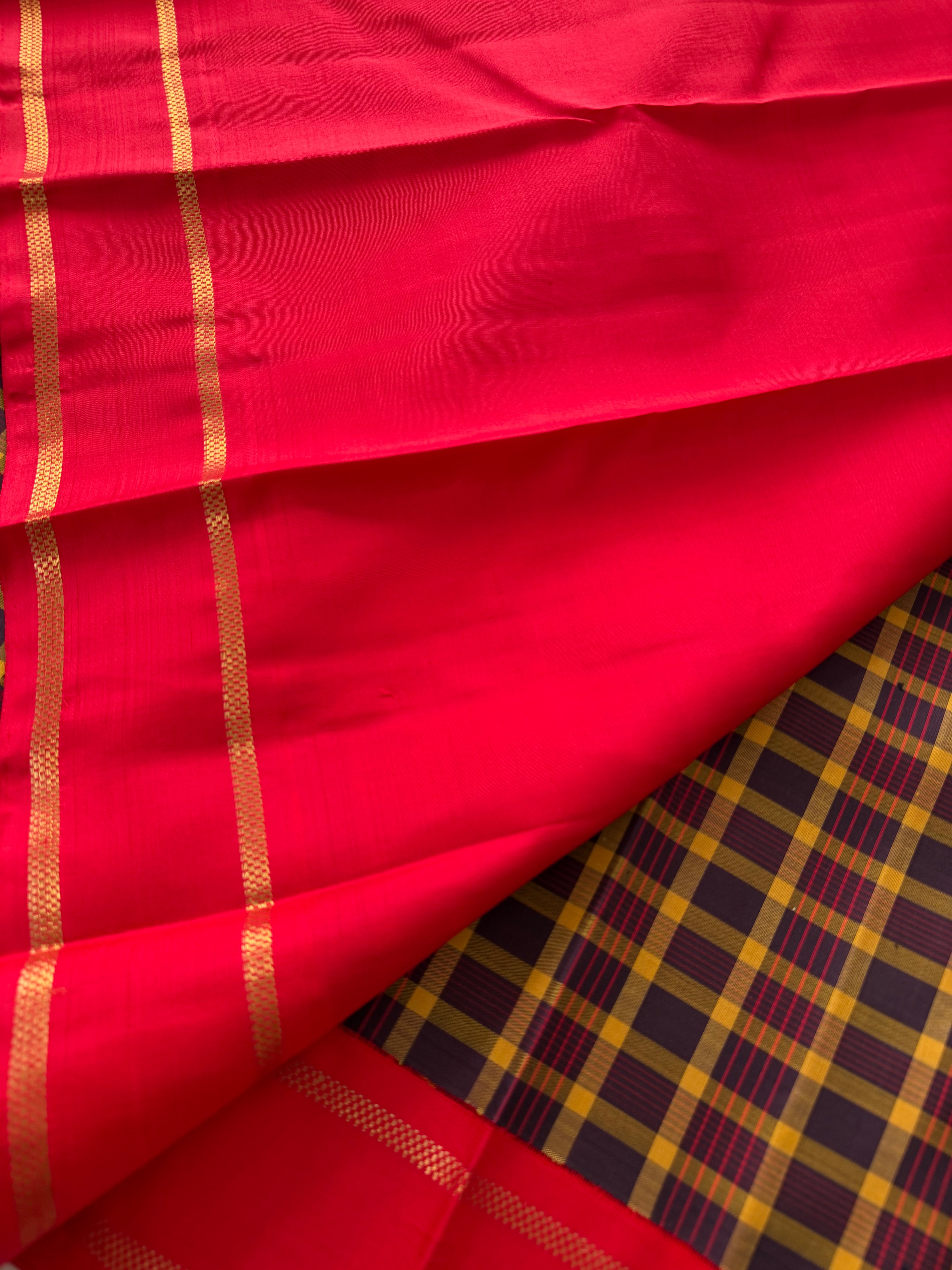 PROJECT KATTAM COLLECTIVE  : Kattam Korvai Kanjivaram Silk
