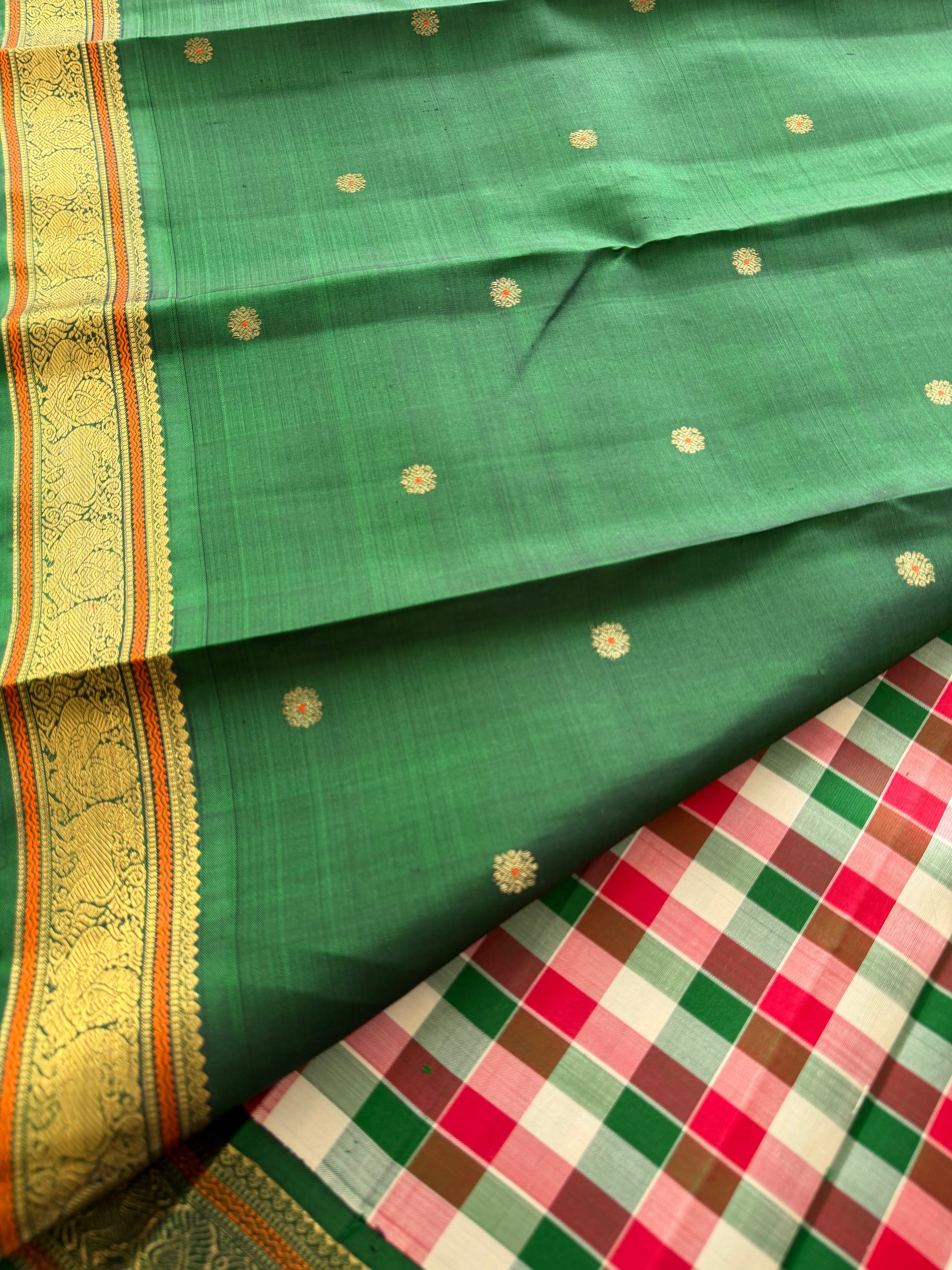 PROJECT KATTAM COLLECTIVE  : Kattam Korvai Kanjivaram Silk