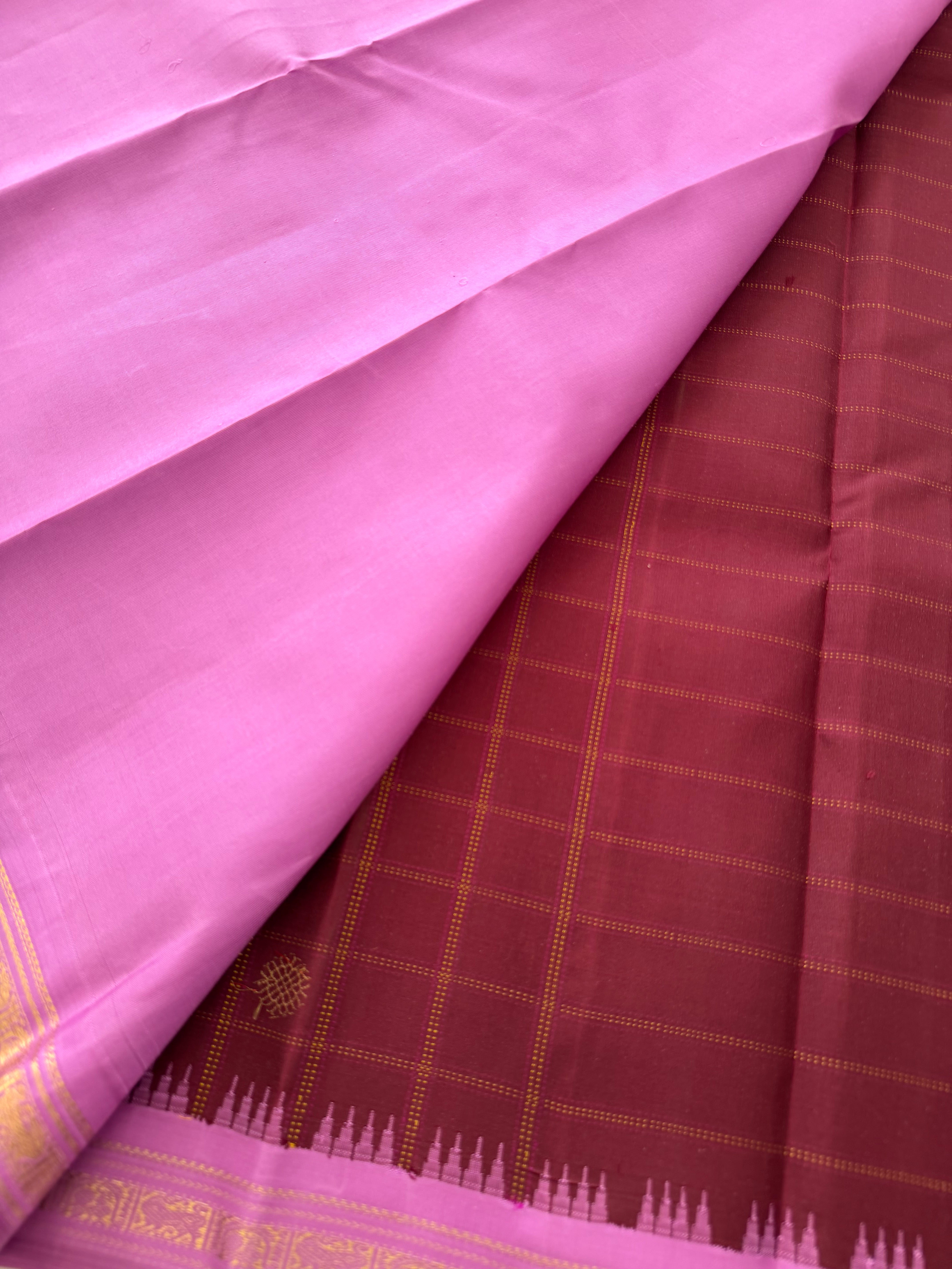 PROJECT KATTAM COLLECTIVE  : Kattam Korvai Kanjivaram Silk