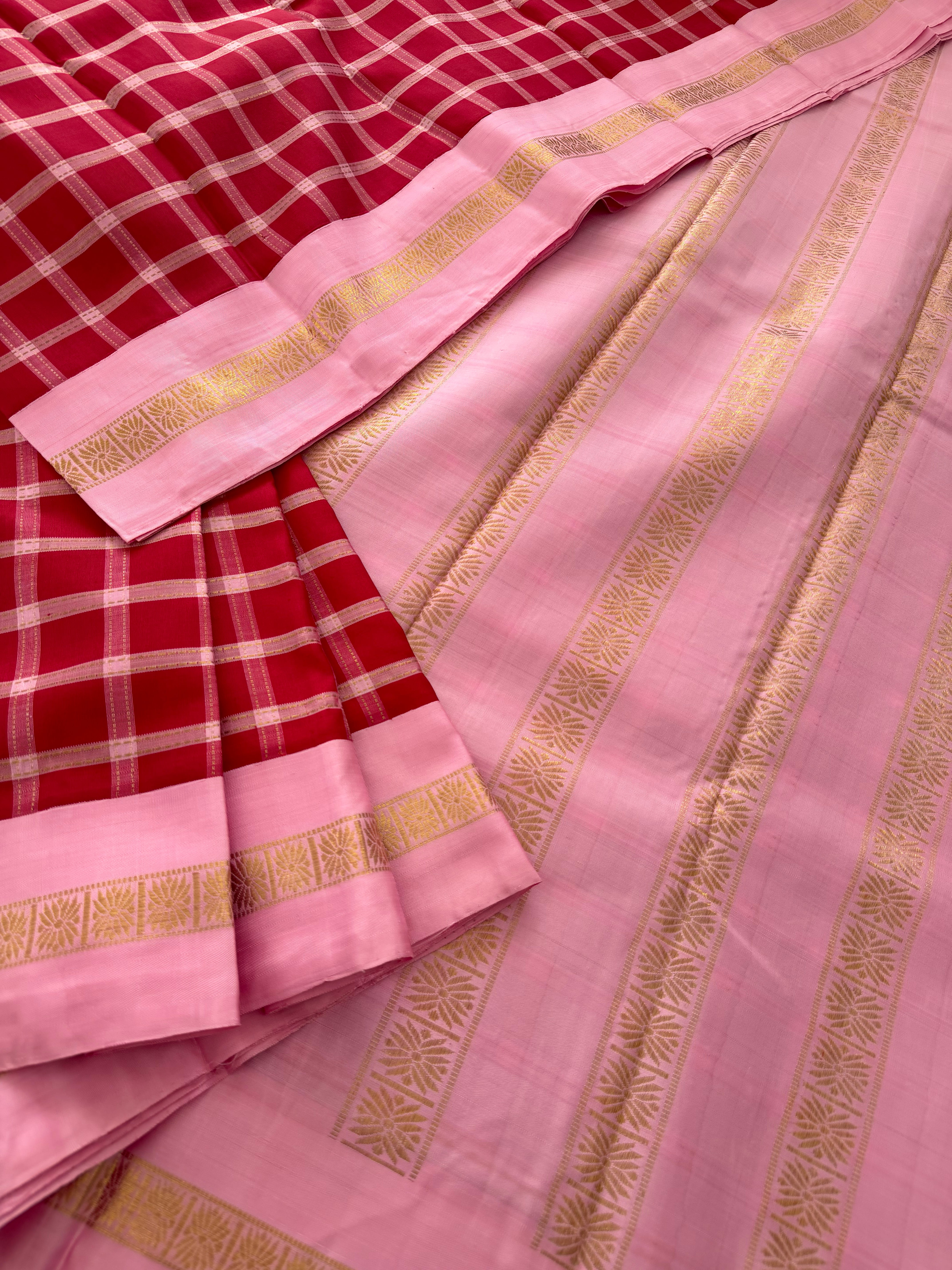 PROJECT KATTAM COLLECTIVE  : Kattam Korvai Kanjivaram Silk
