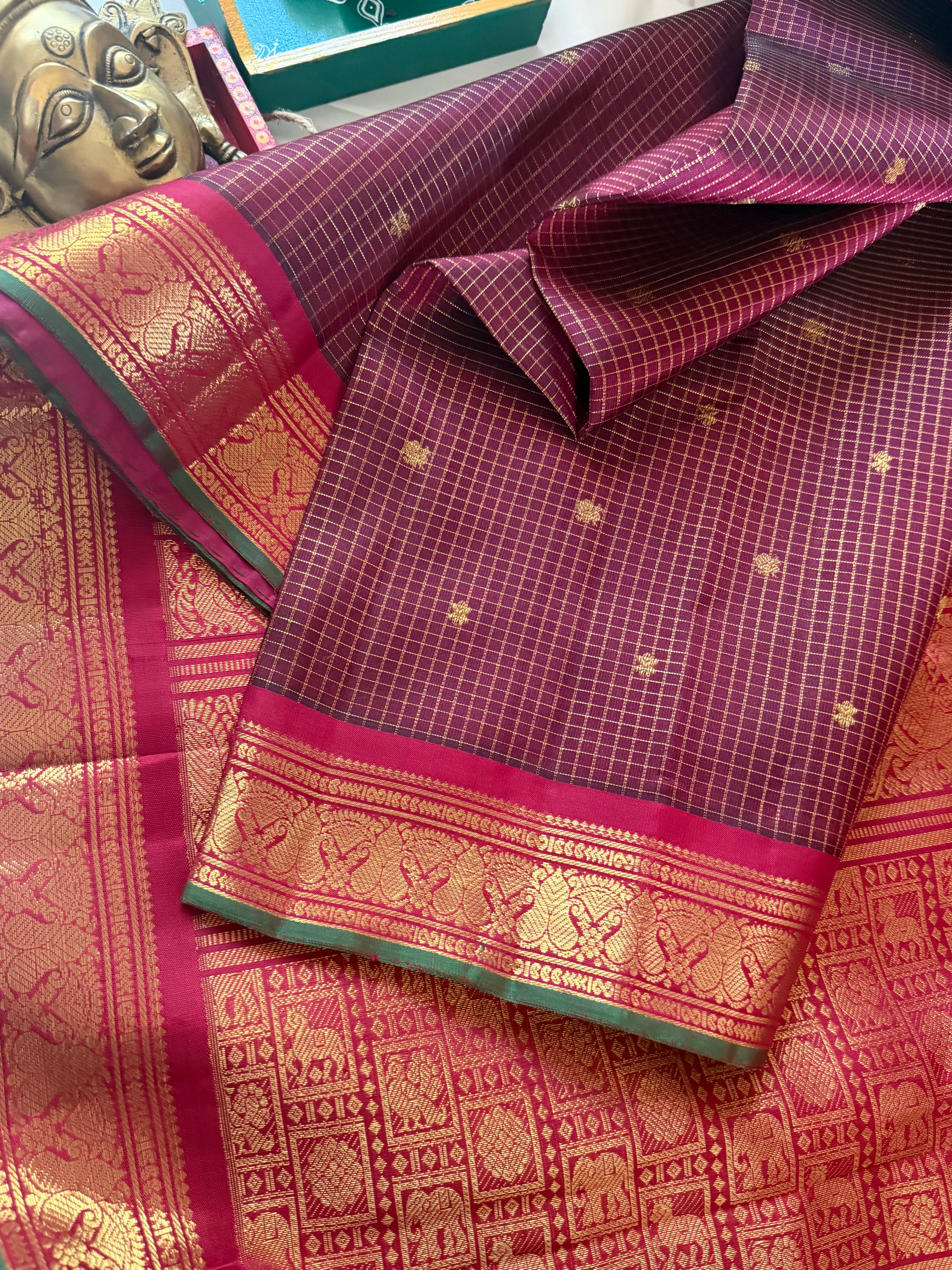 PAZHAMAI PROJECT : Vintage Recreation Saree #27