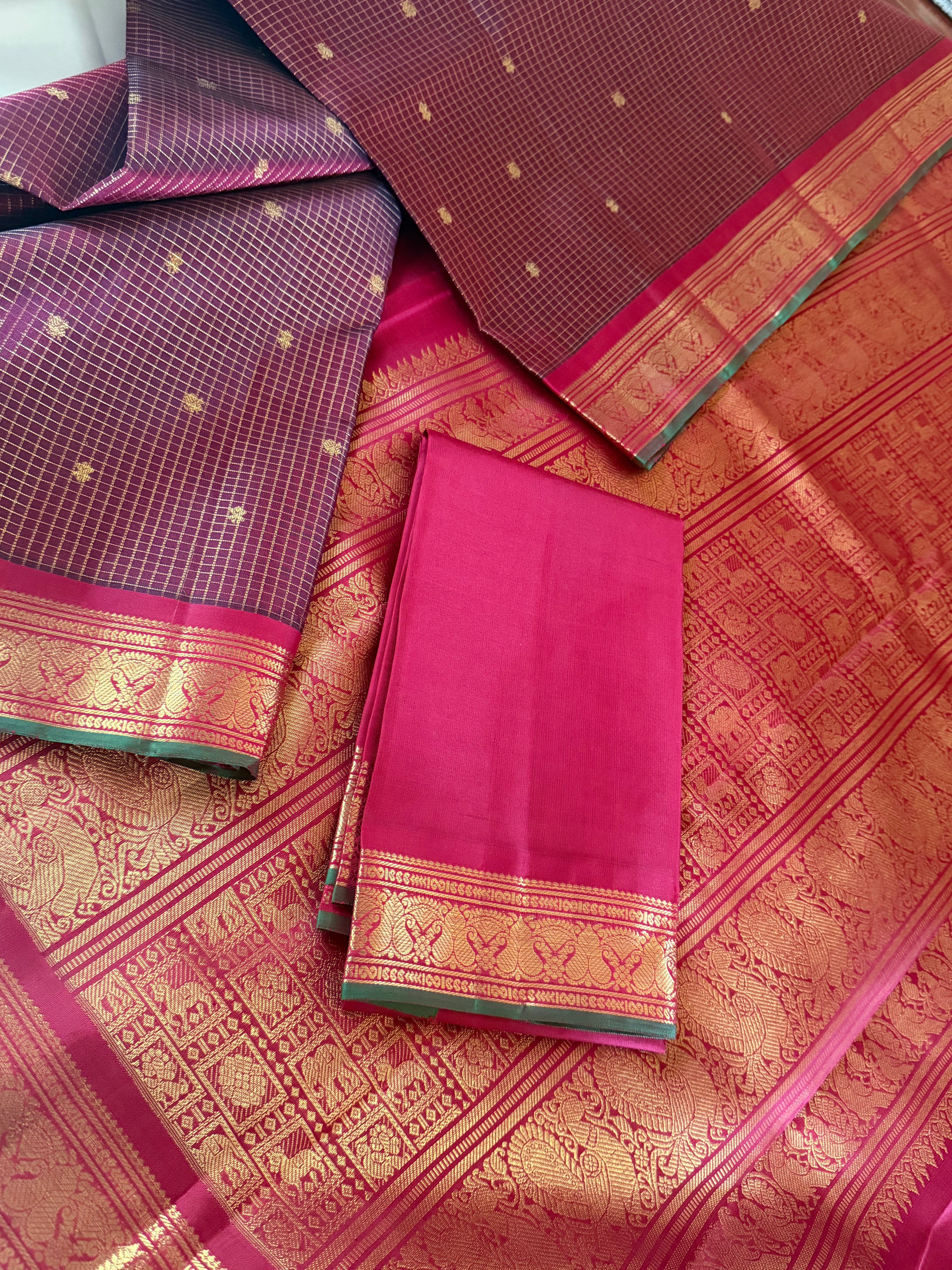 PAZHAMAI PROJECT : Vintage Recreation Saree #27