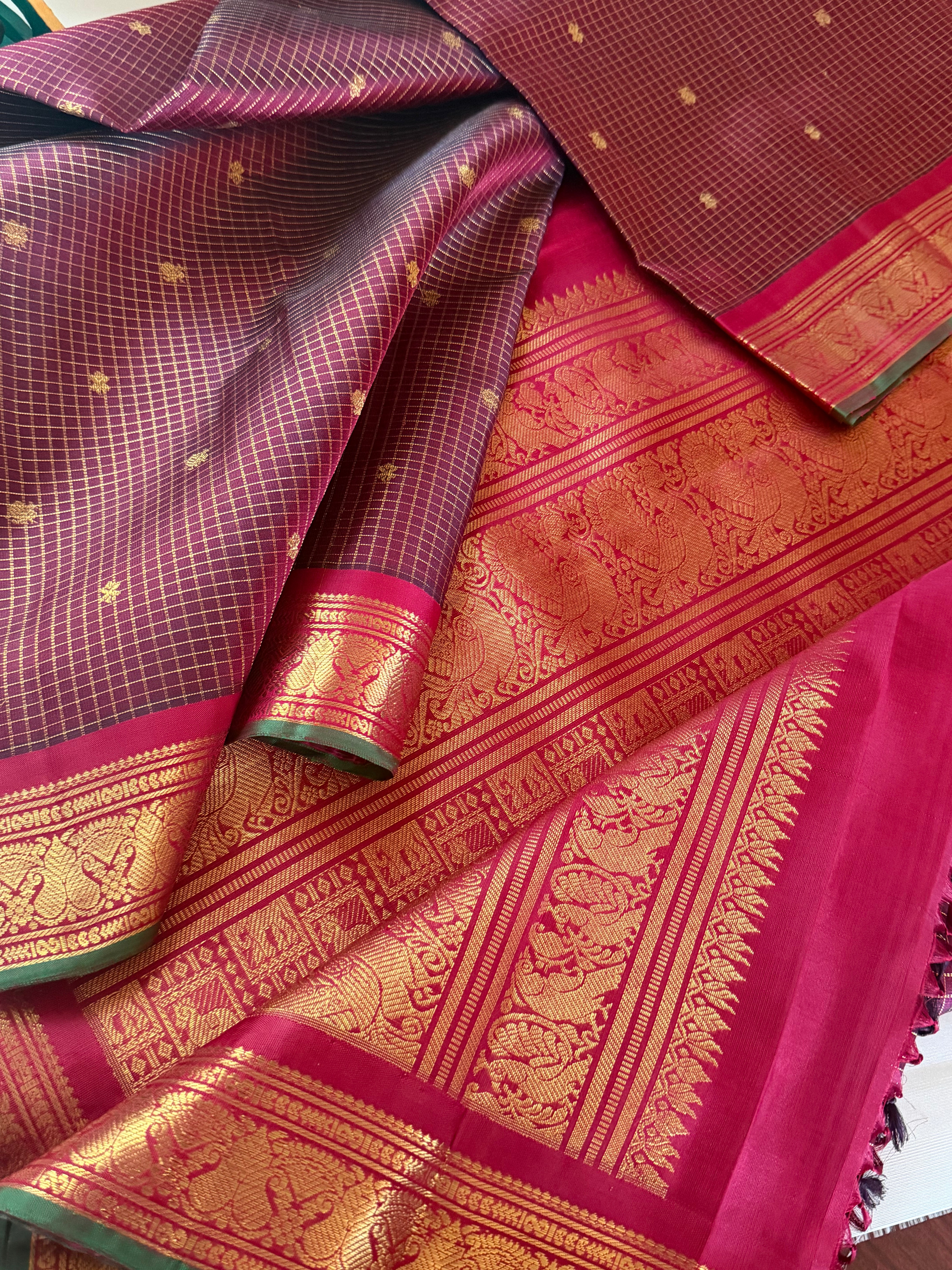 PAZHAMAI PROJECT : Vintage Recreation Saree #27