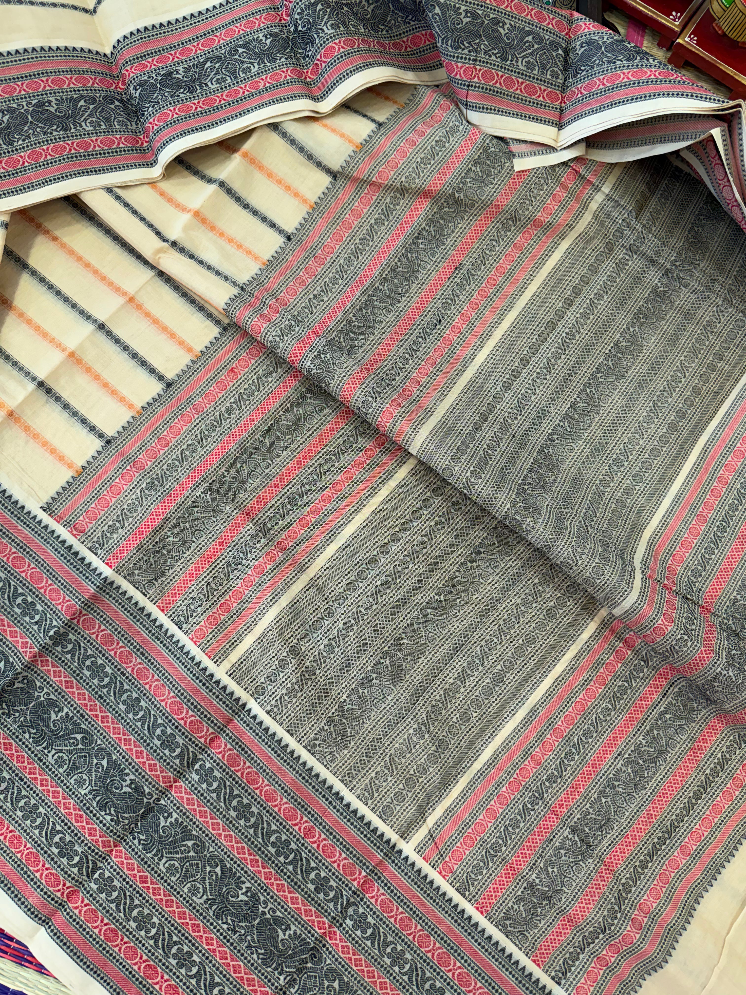 Handwoven Kanchi cotton