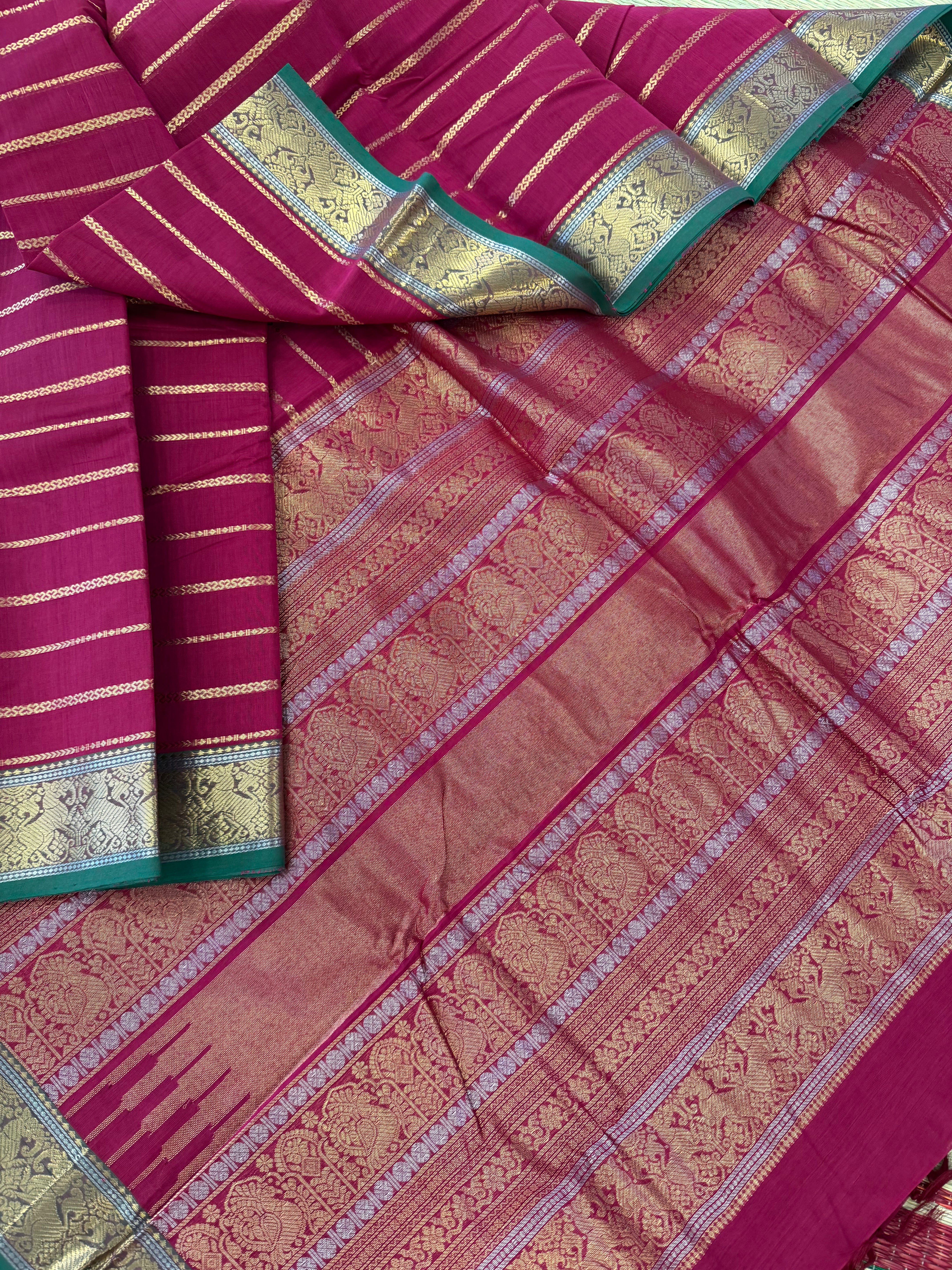 Handwoven Kanchi cotton