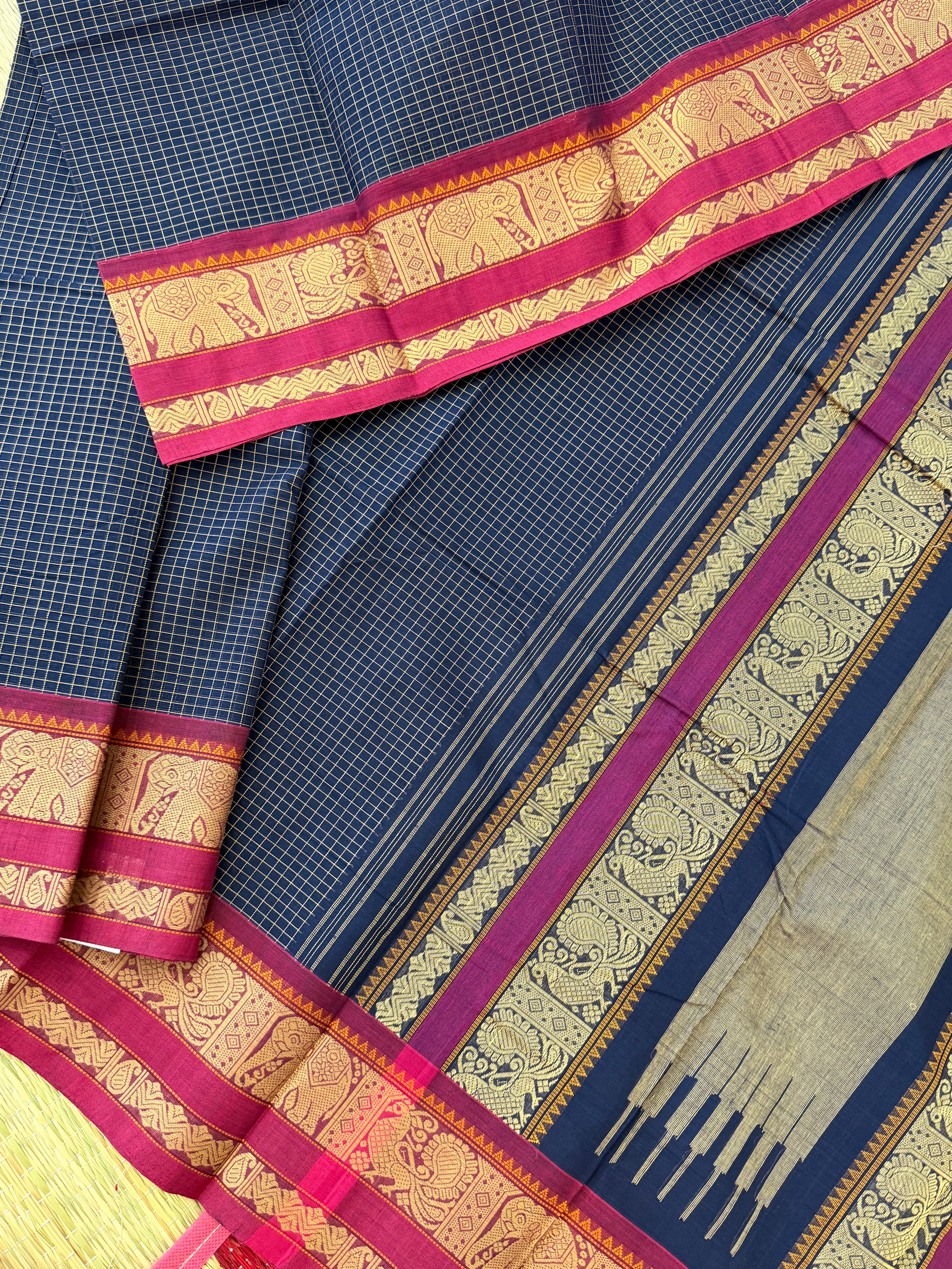 Handwoven Kanchi cotton