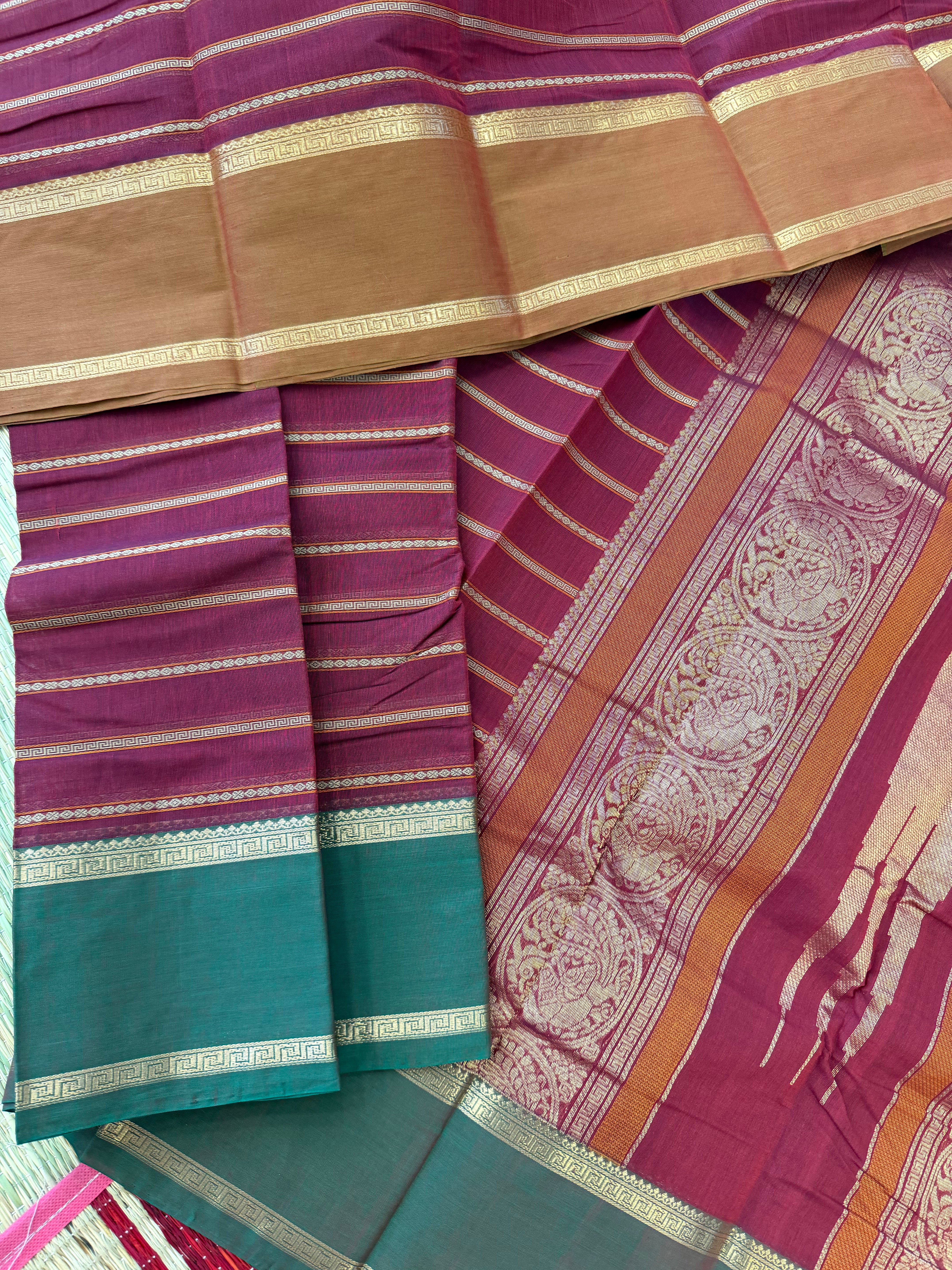 Handwoven Kanchi cotton