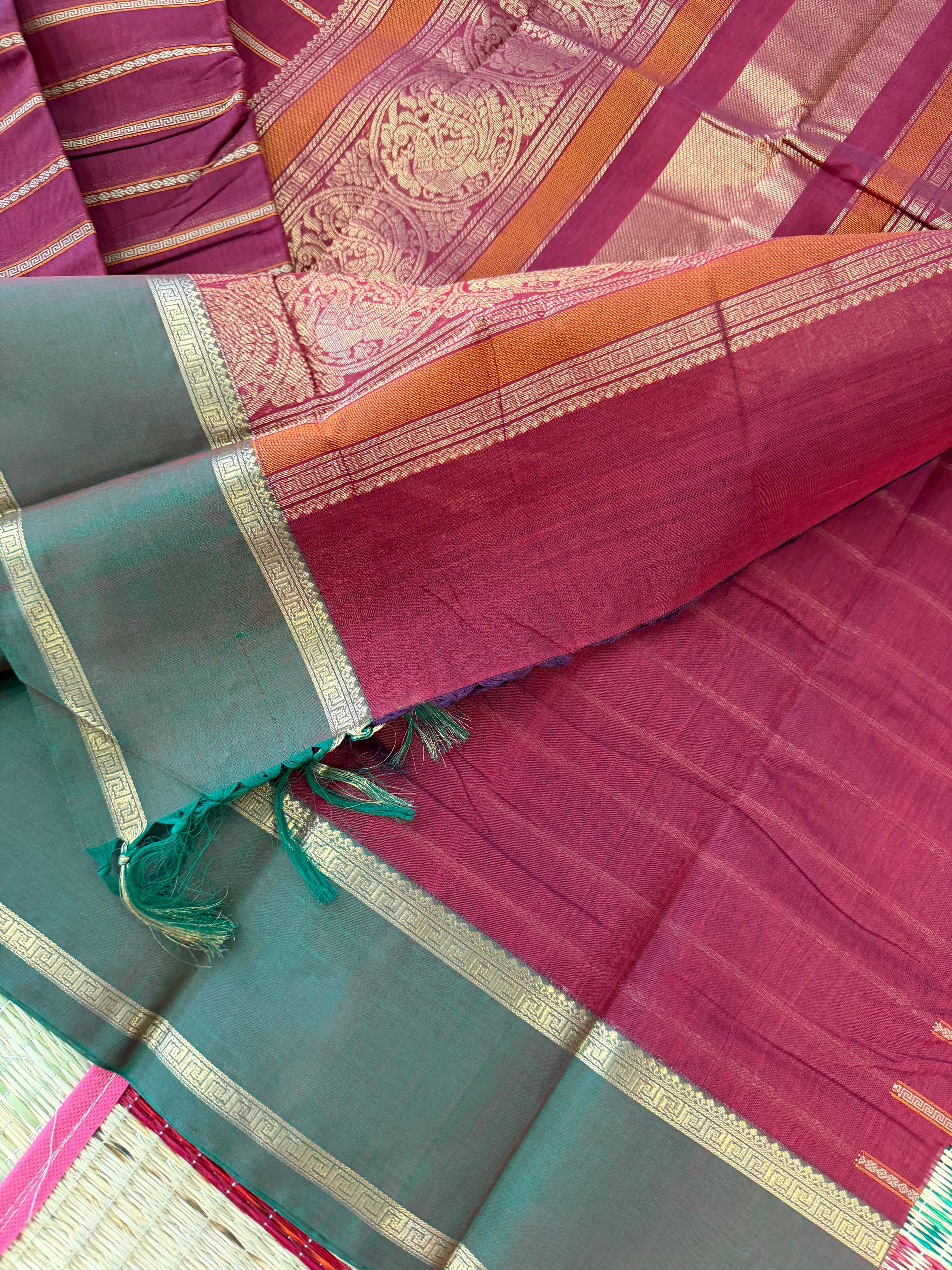 Handwoven Kanchi cotton