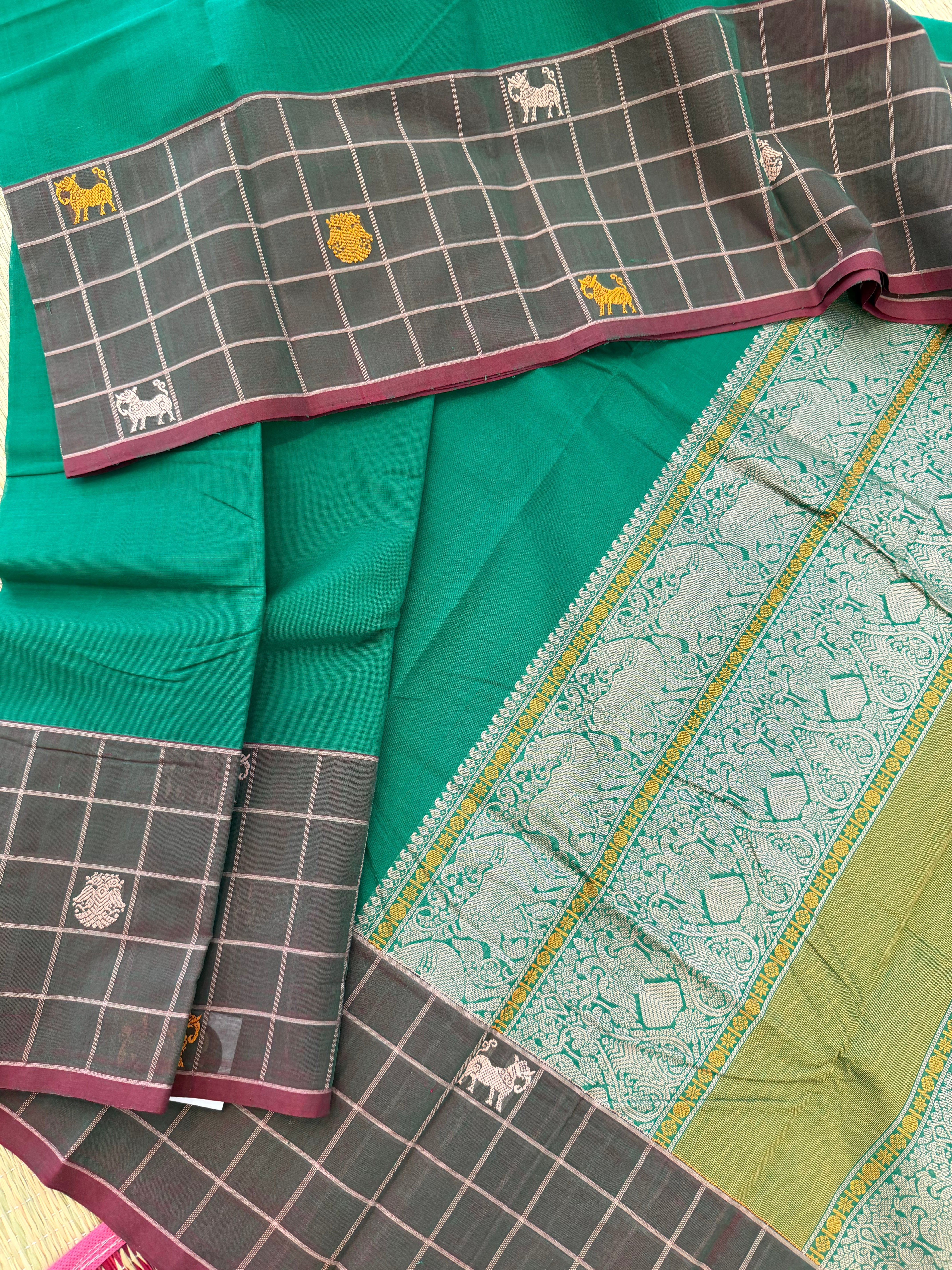 Handwoven Kanchi cotton