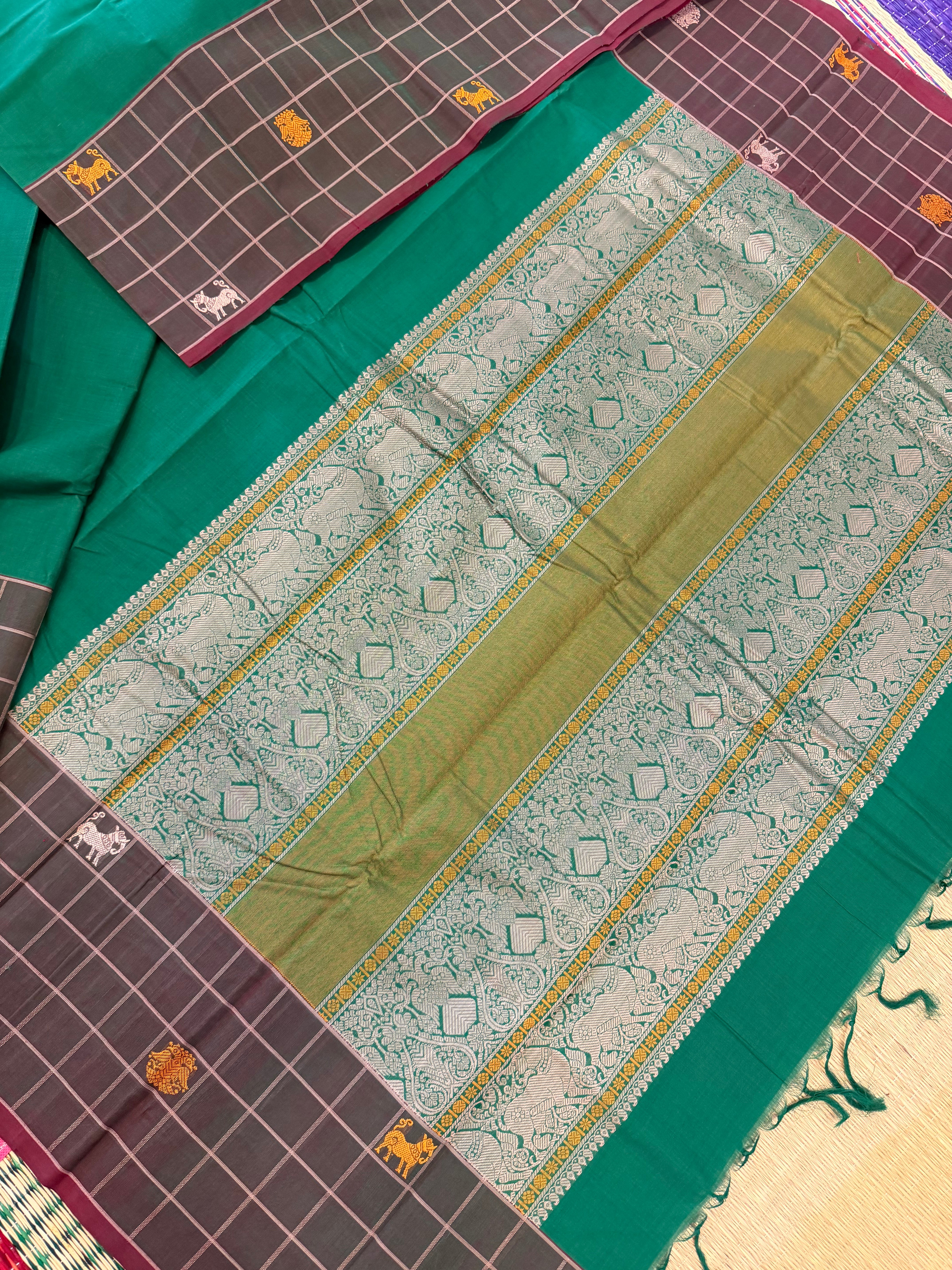 Handwoven Kanchi cotton