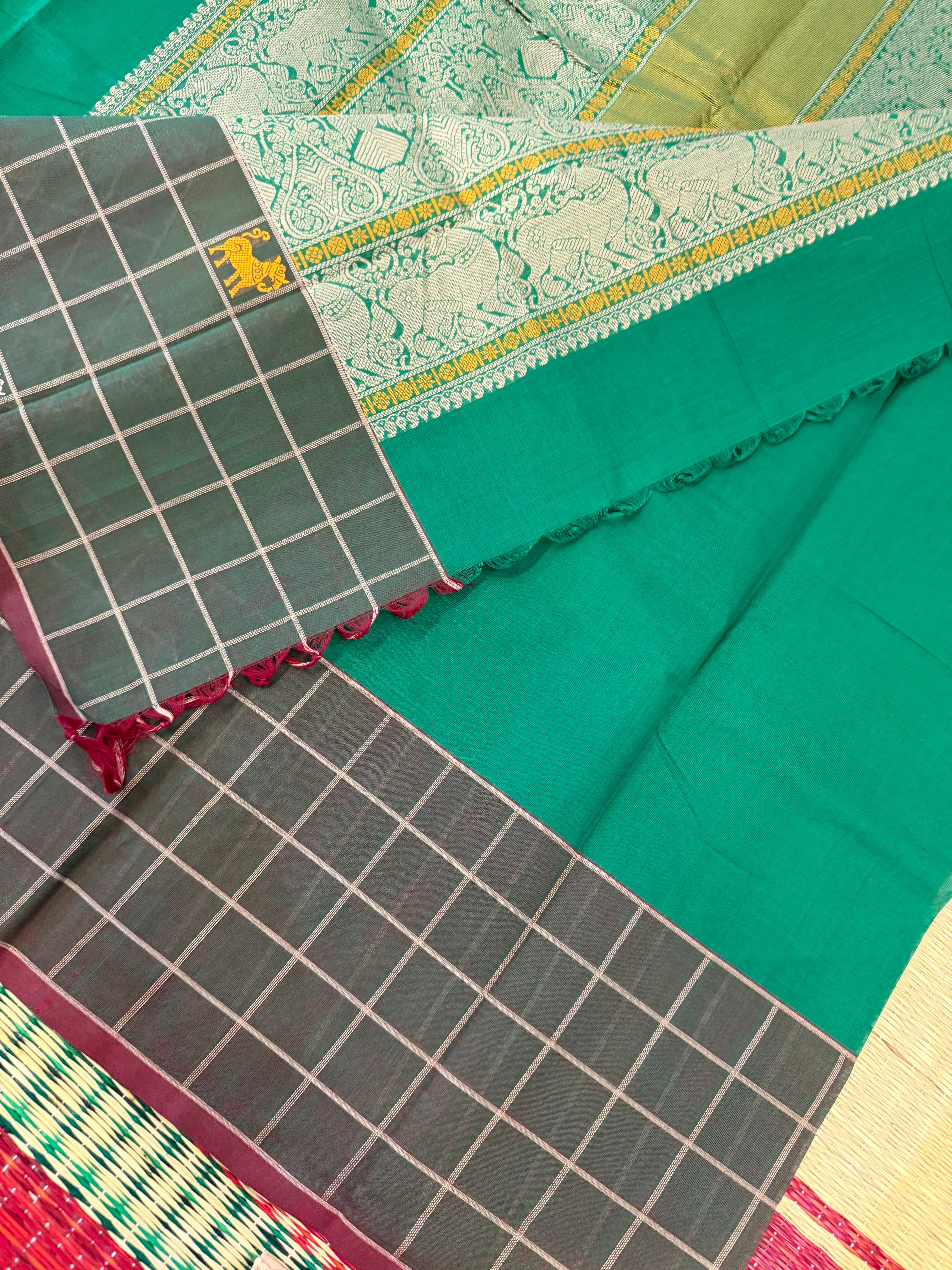 Handwoven Kanchi cotton