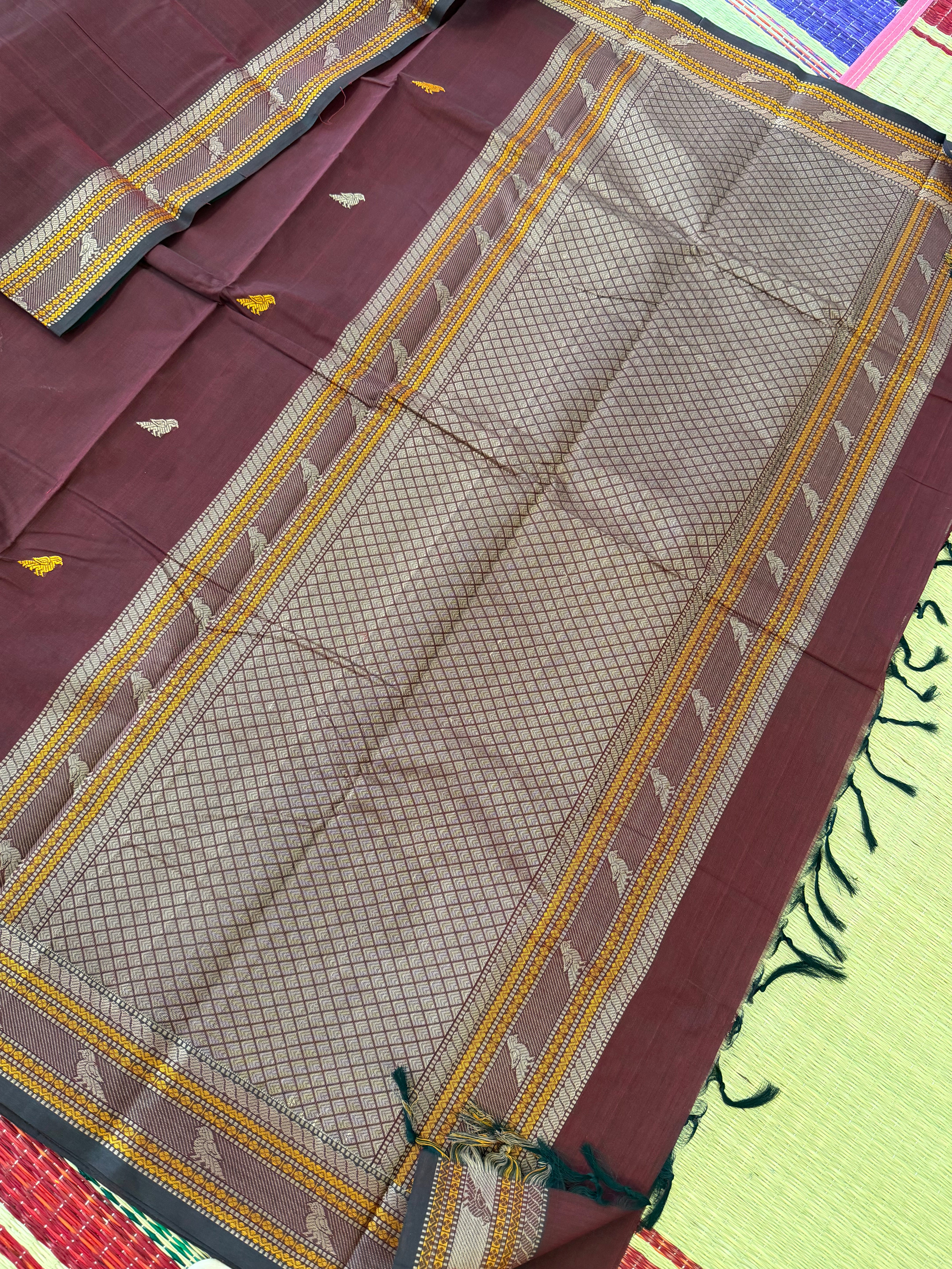 Handwoven Kanchi cotton