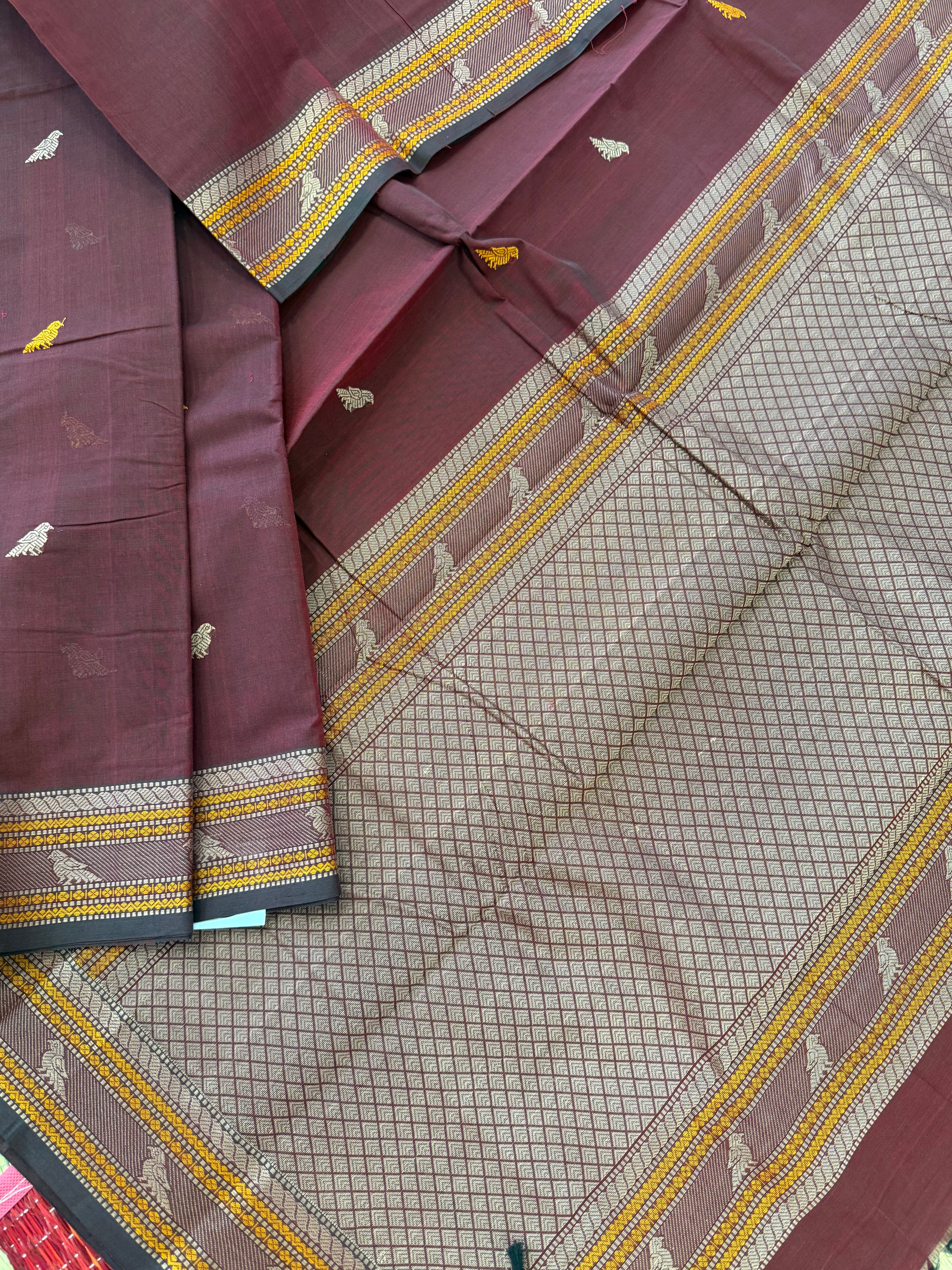 Handwoven Kanchi cotton