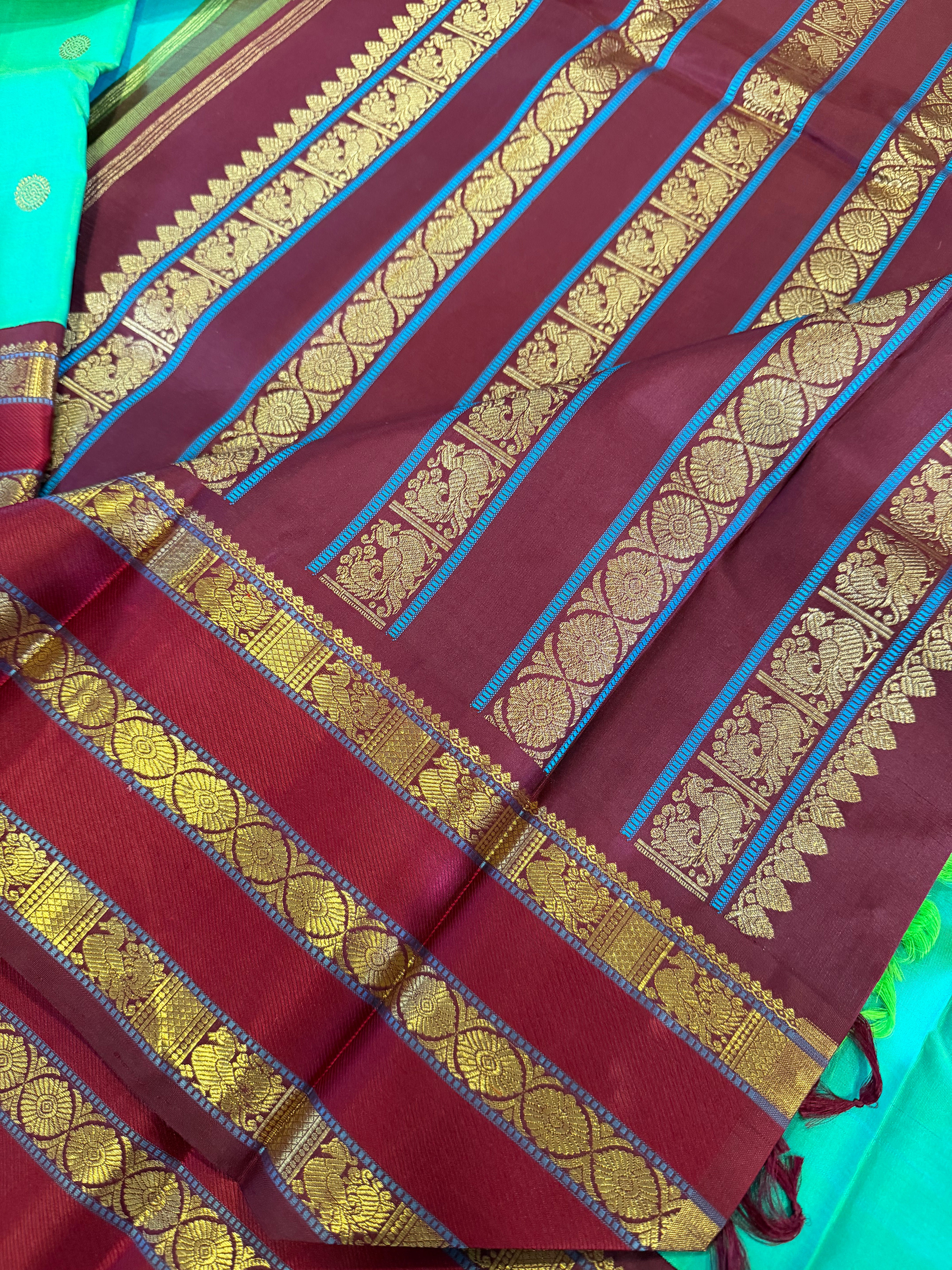 Mythili - Vintage Inspired Kanjivaram Silk