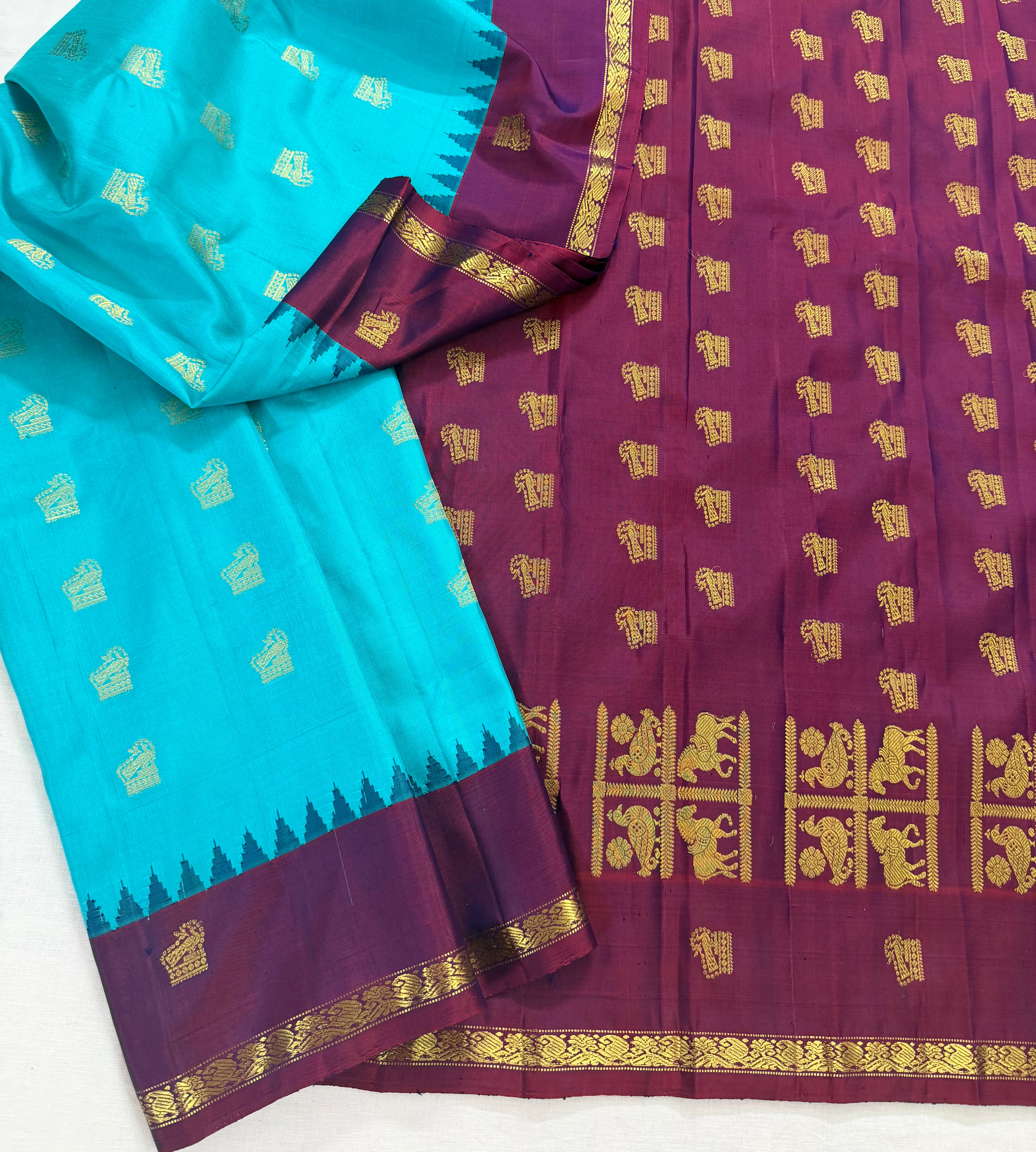 Kuttu Gadwal Silk