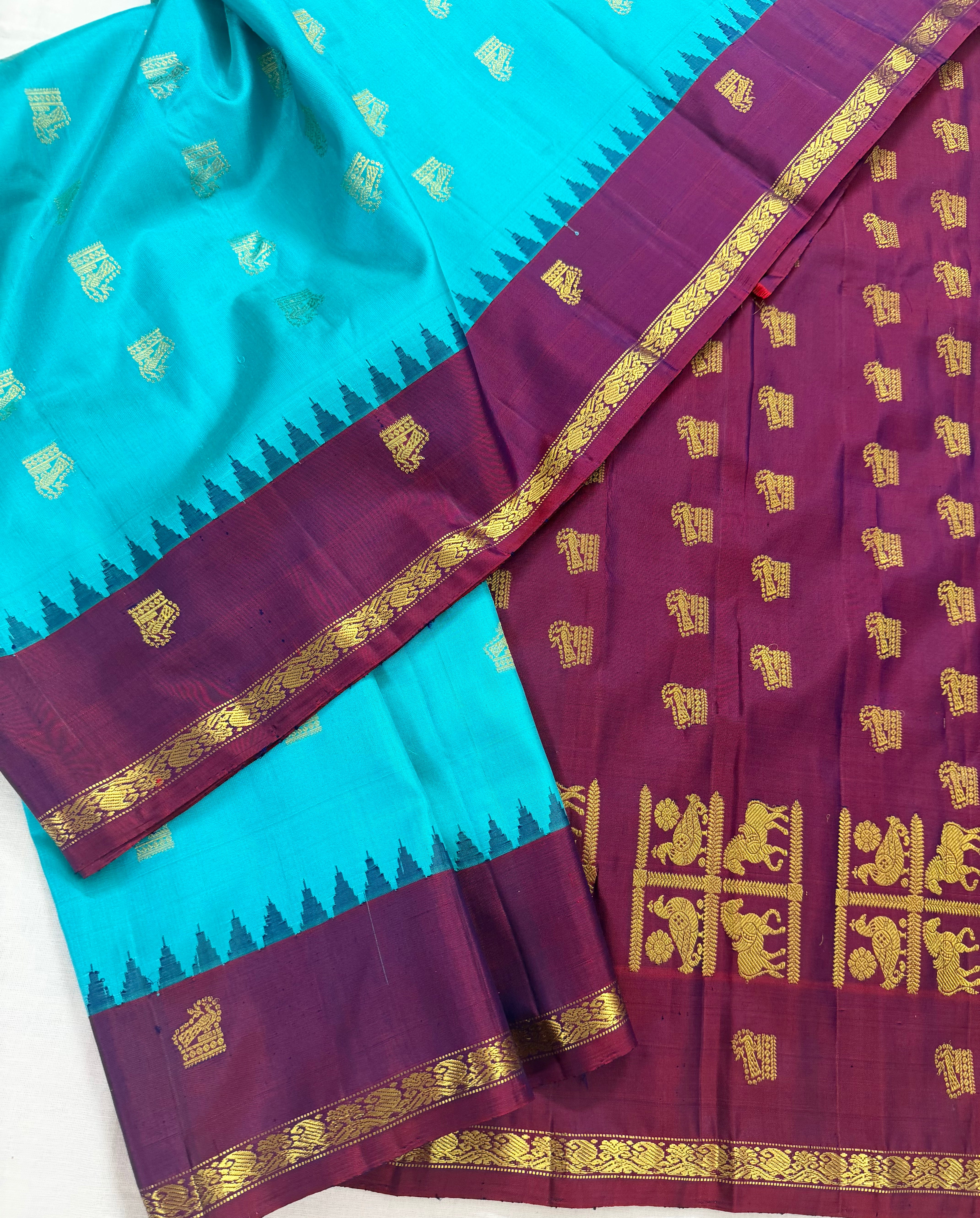 Kuttu Gadwal Silk