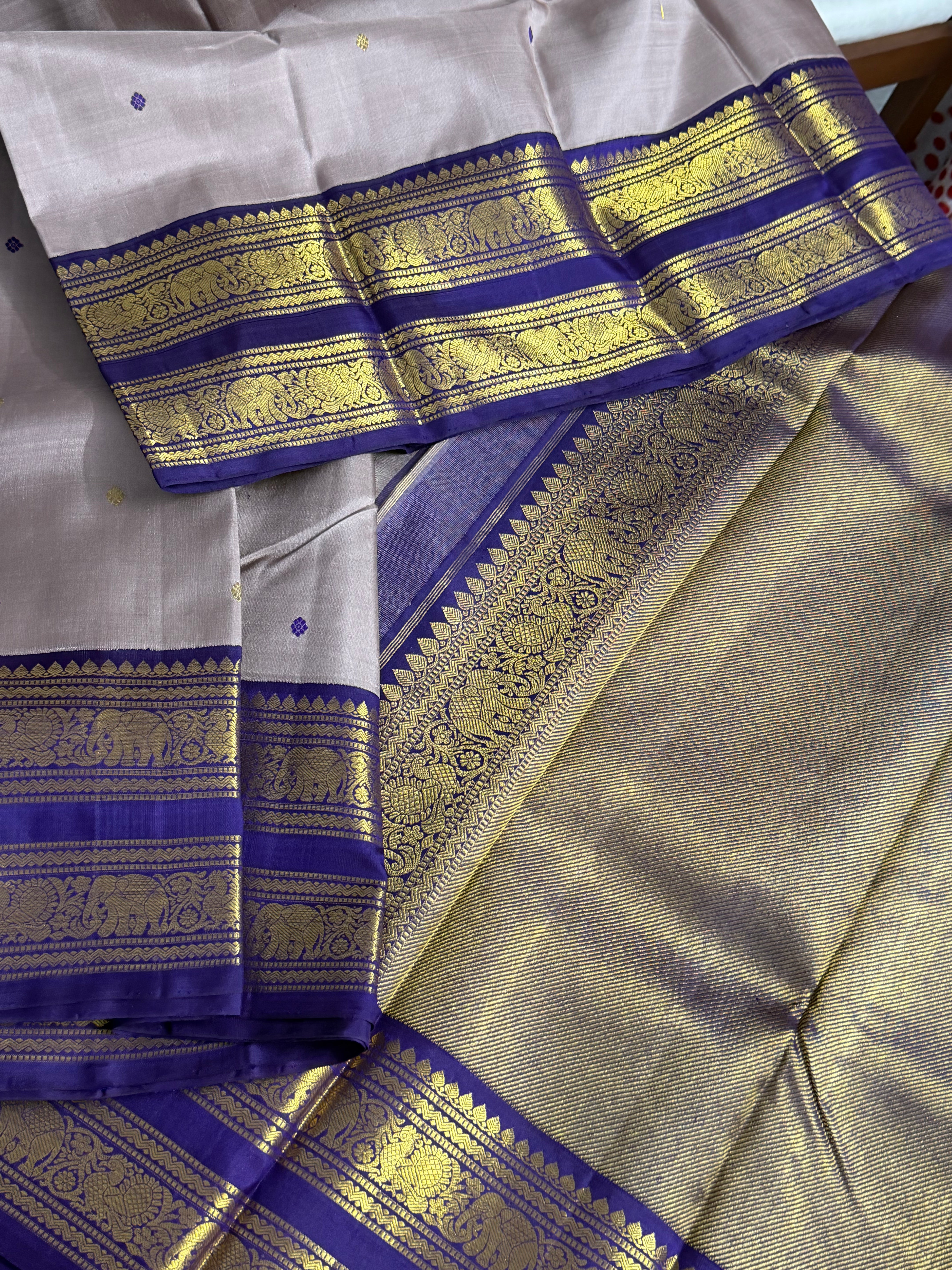 MYTHILI : Vintage Korvai Kanjivaram
