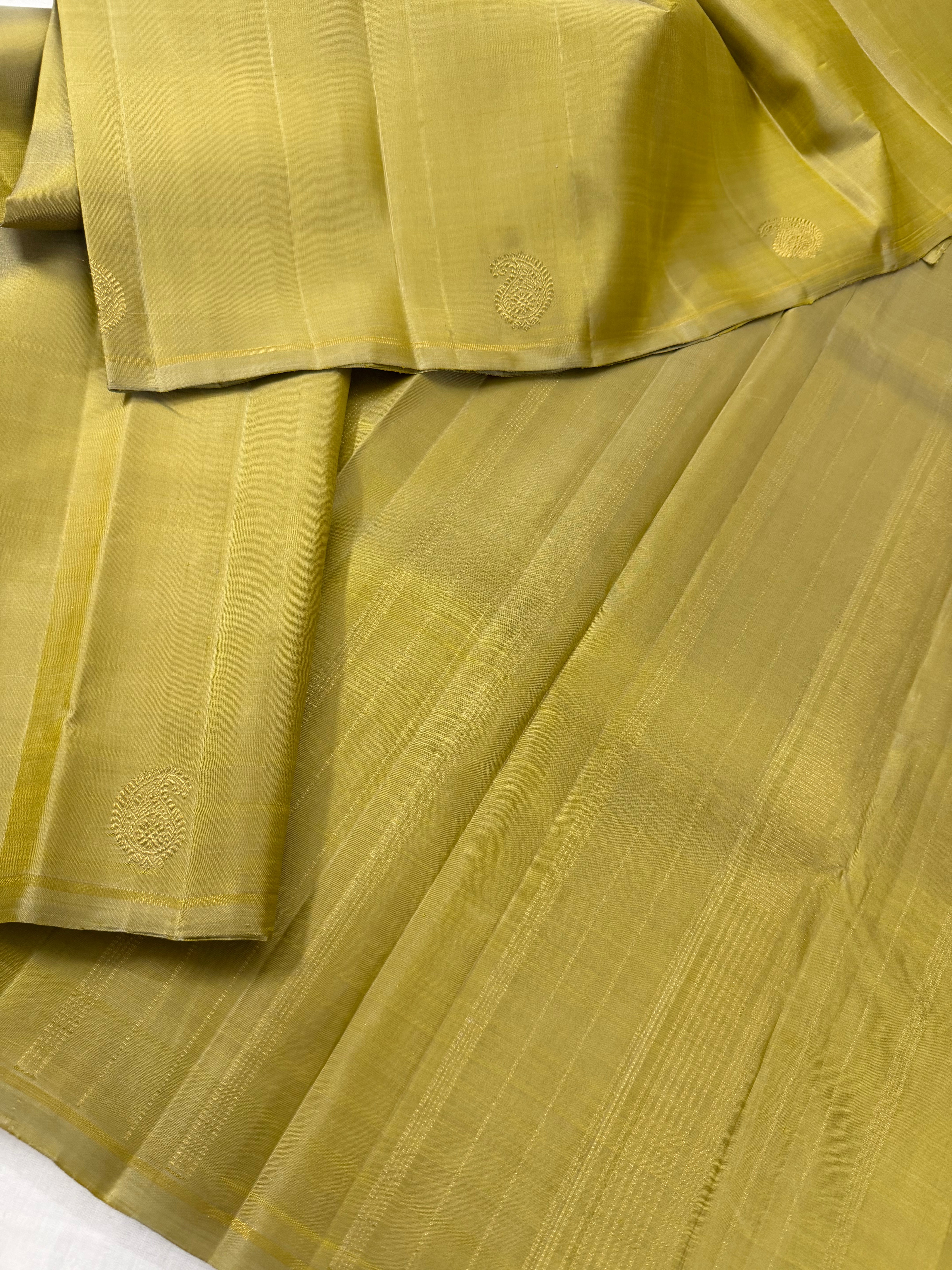 Swara: Kolam Motifs Kanjivaram Silk