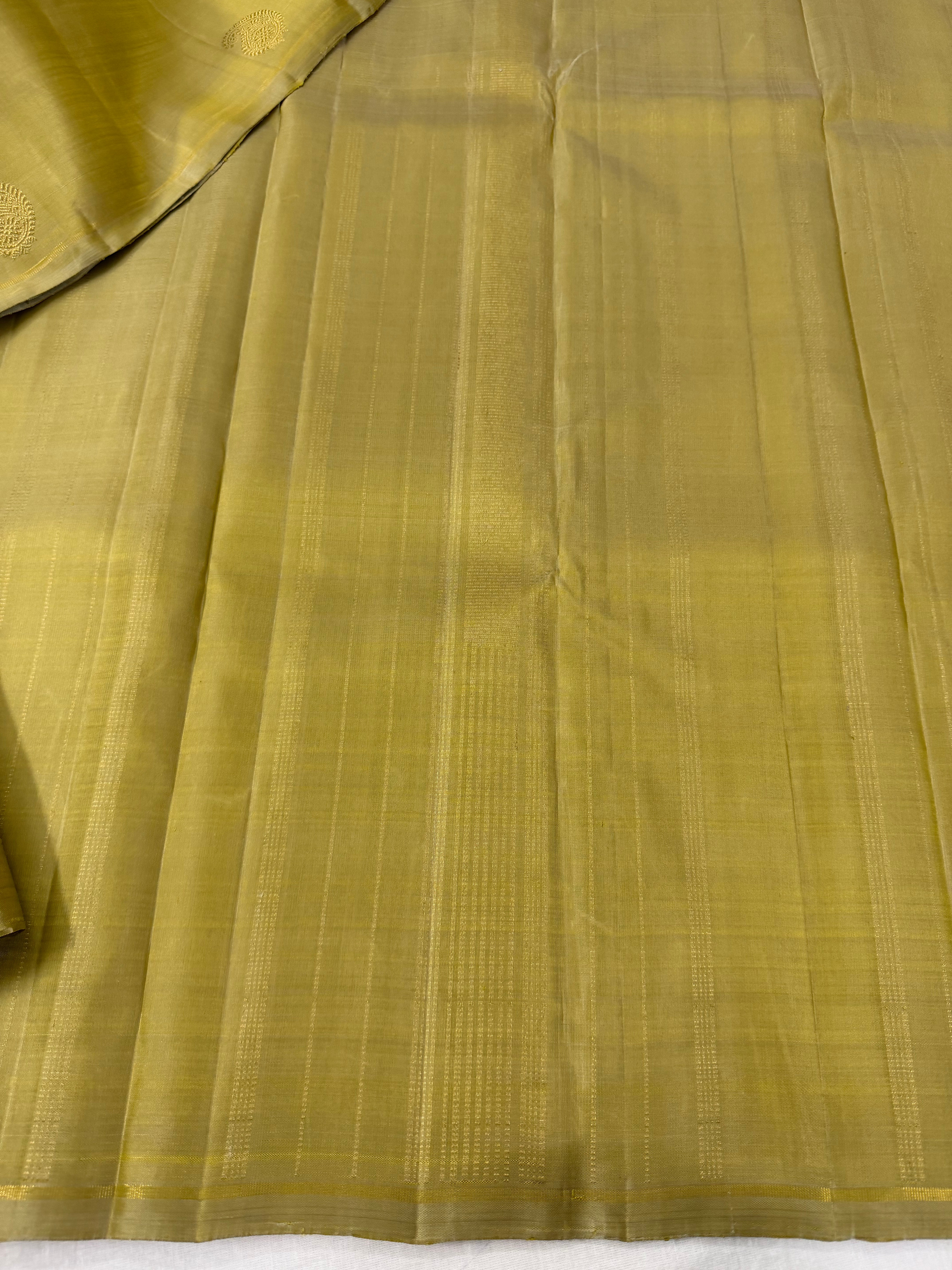 Swara: Kolam Motifs Kanjivaram Silk