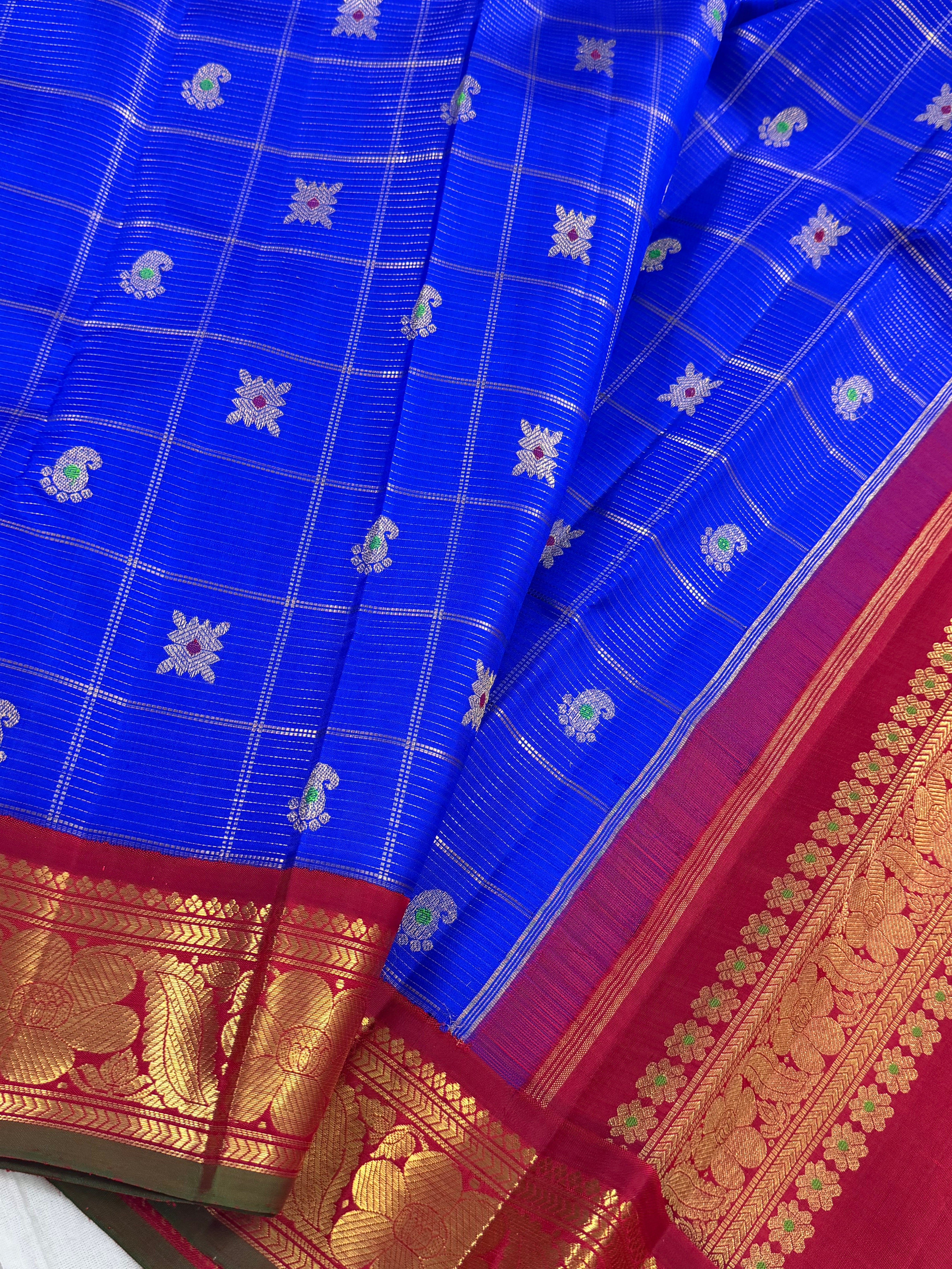 MYTHILI : Vintage Recreated Korvai Kanjivaram