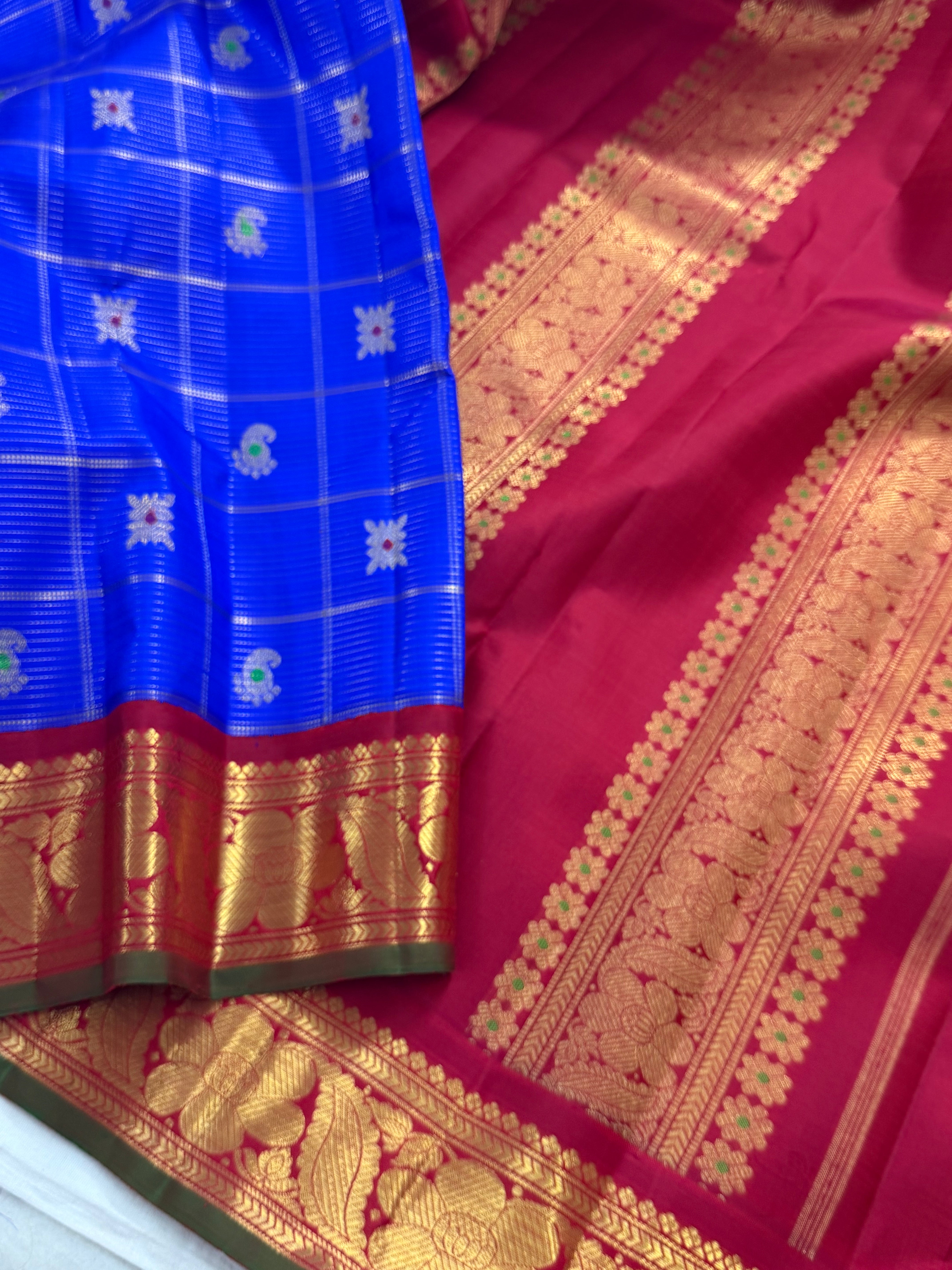 MYTHILI : Vintage Recreated Korvai Kanjivaram