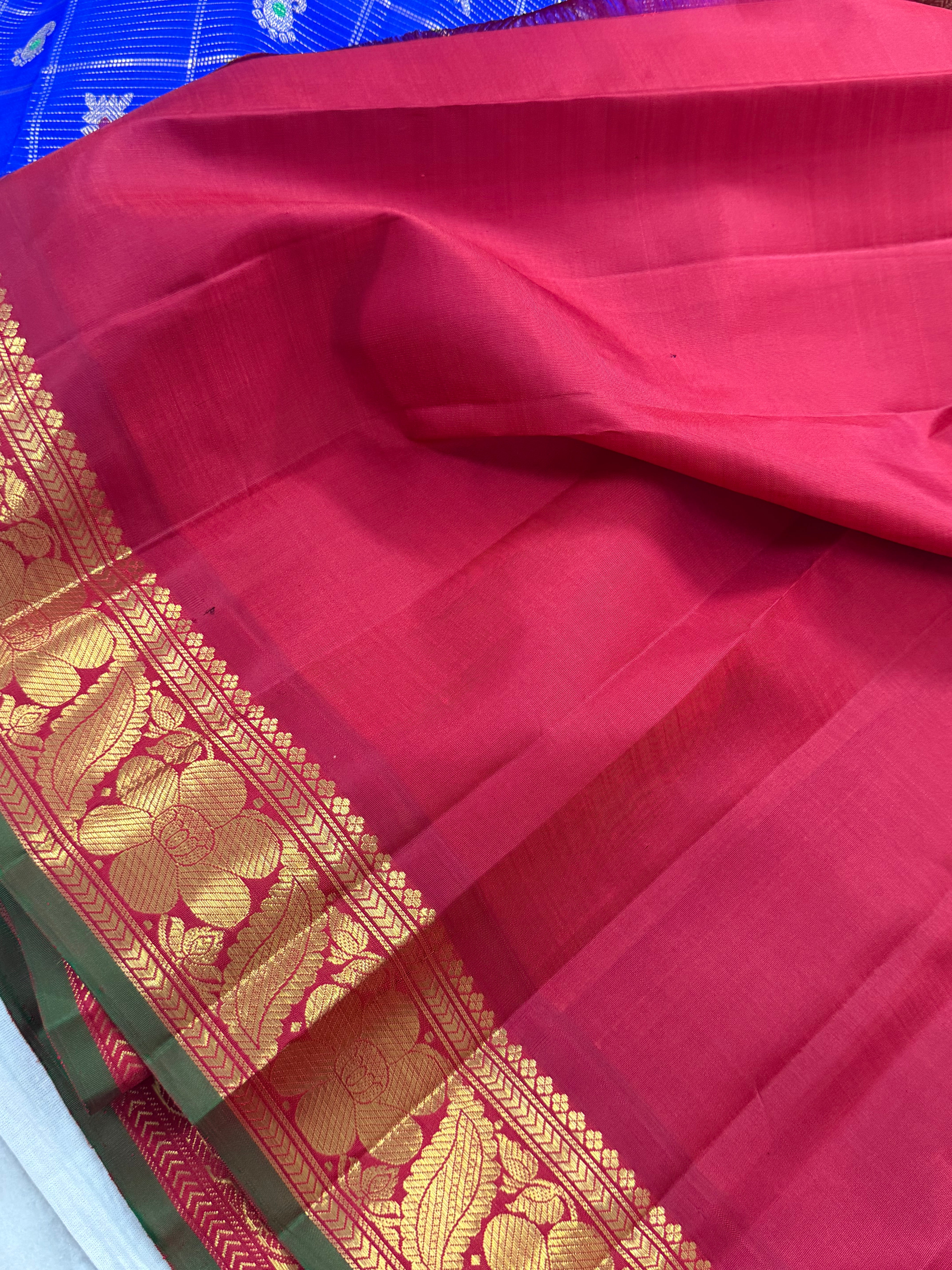 MYTHILI : Vintage Recreated Korvai Kanjivaram
